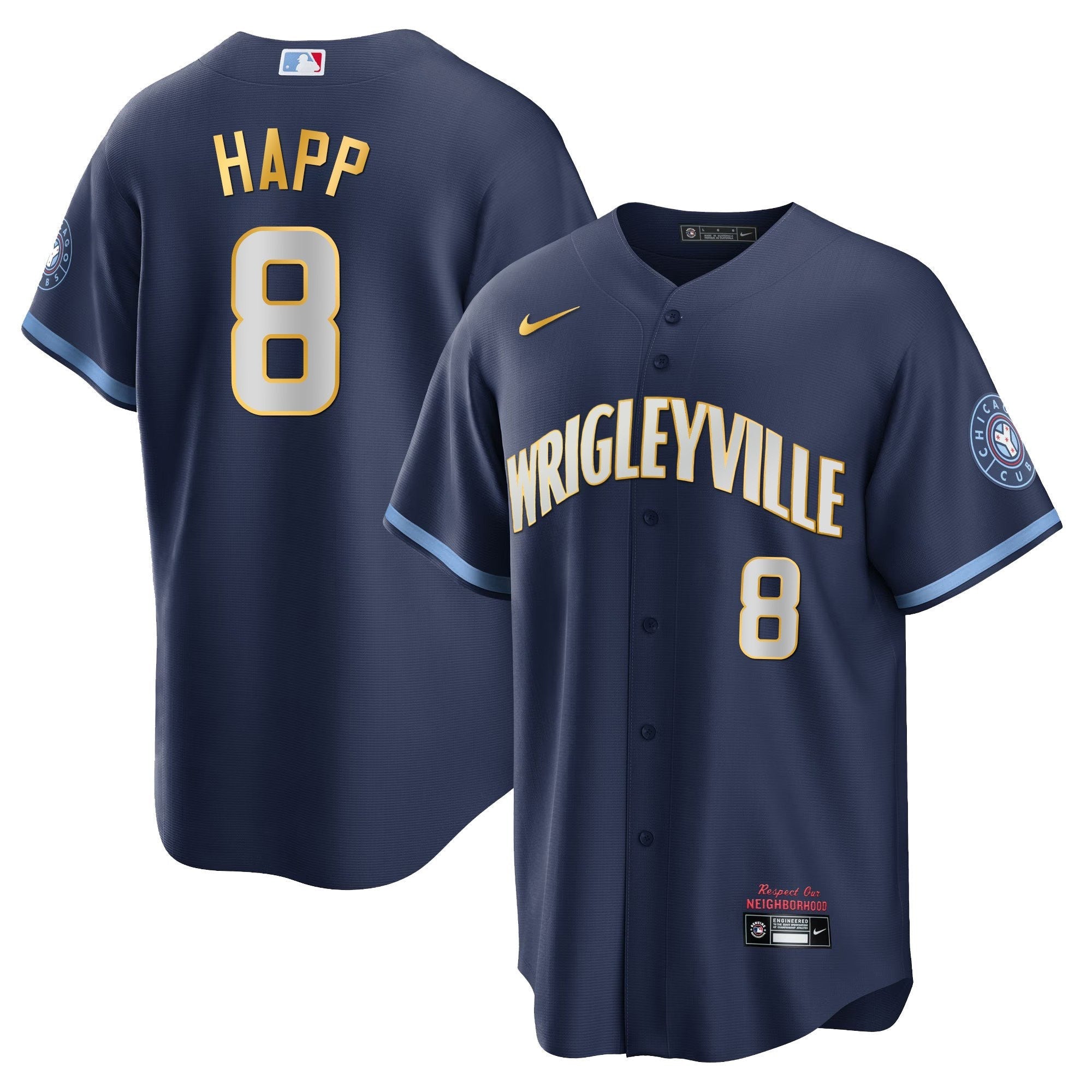 Men’s Chicago City Connect Gold Jersey
