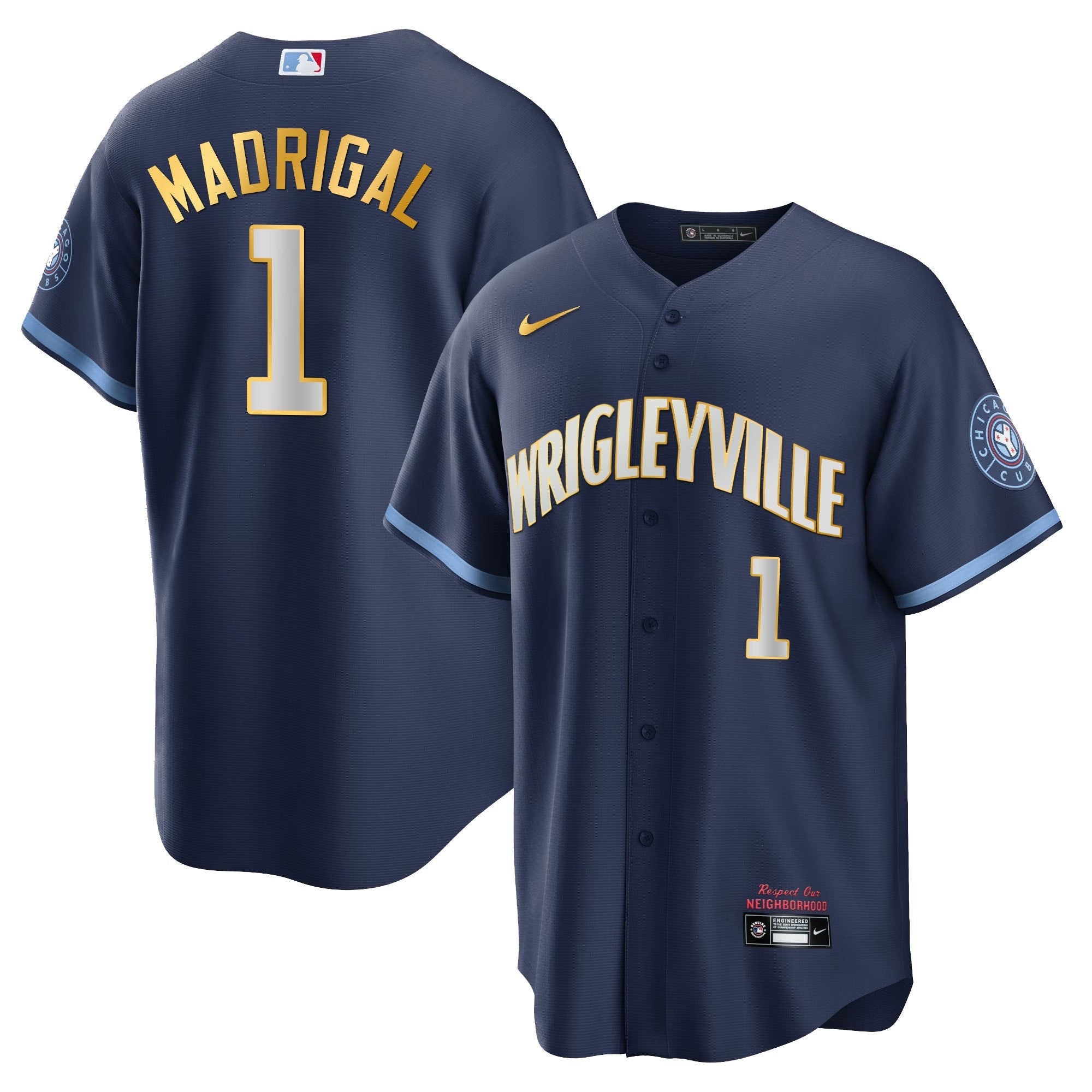 Men’s Chicago City Connect Gold Jersey
