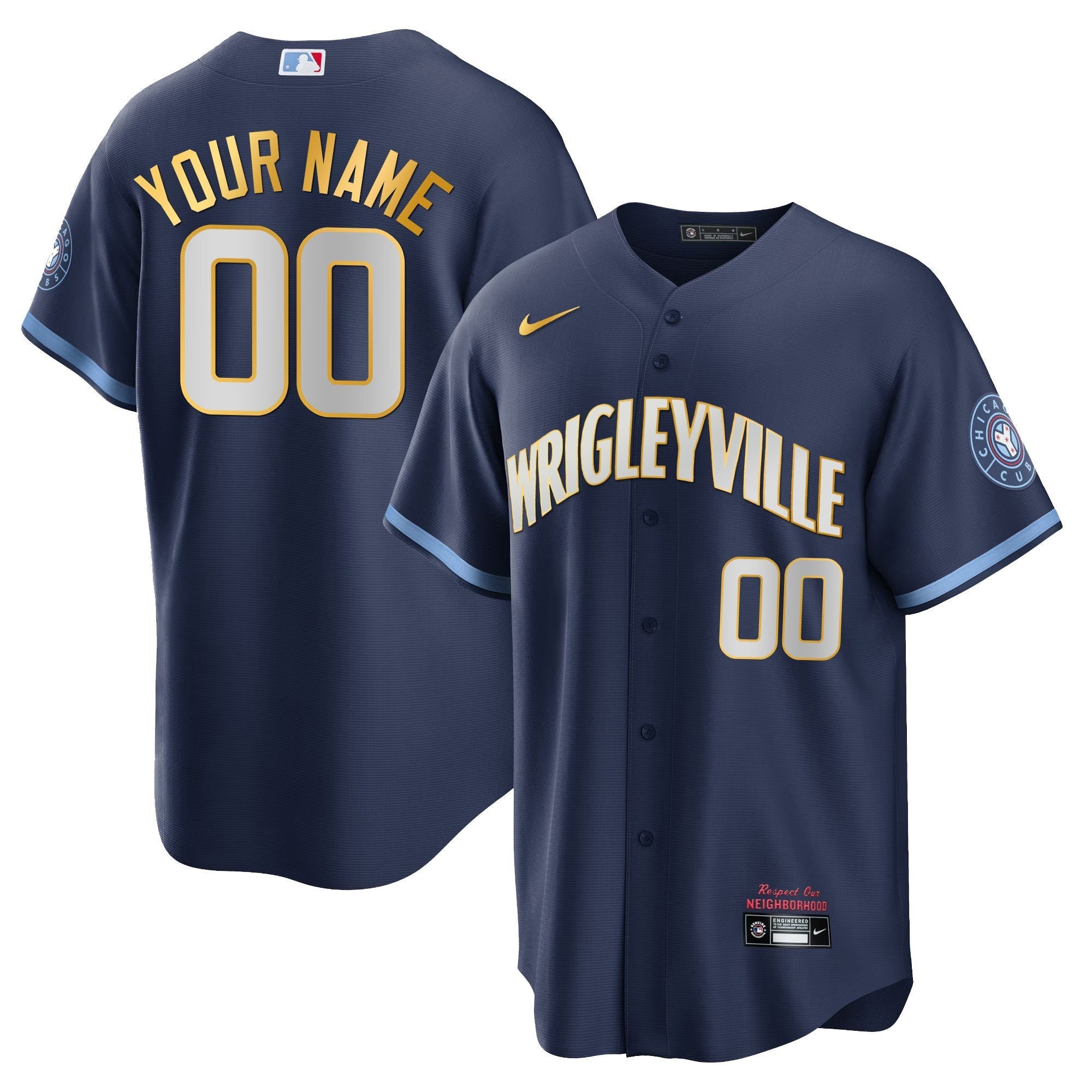 Chicago Gold Custom Jersey