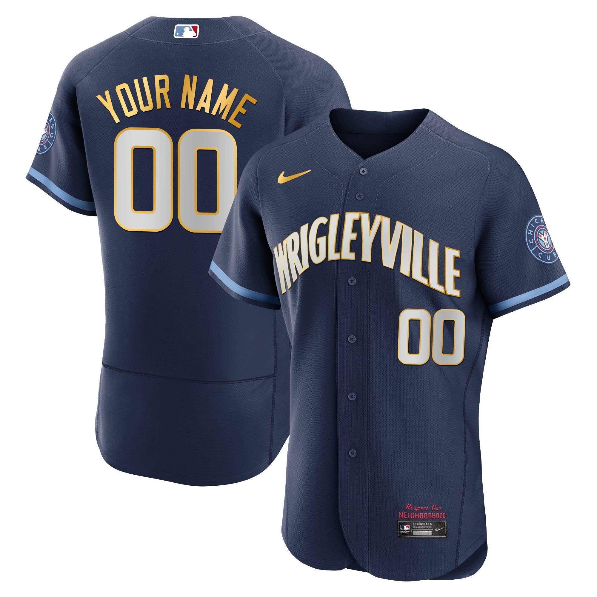 Chicago Gold Custom Jersey