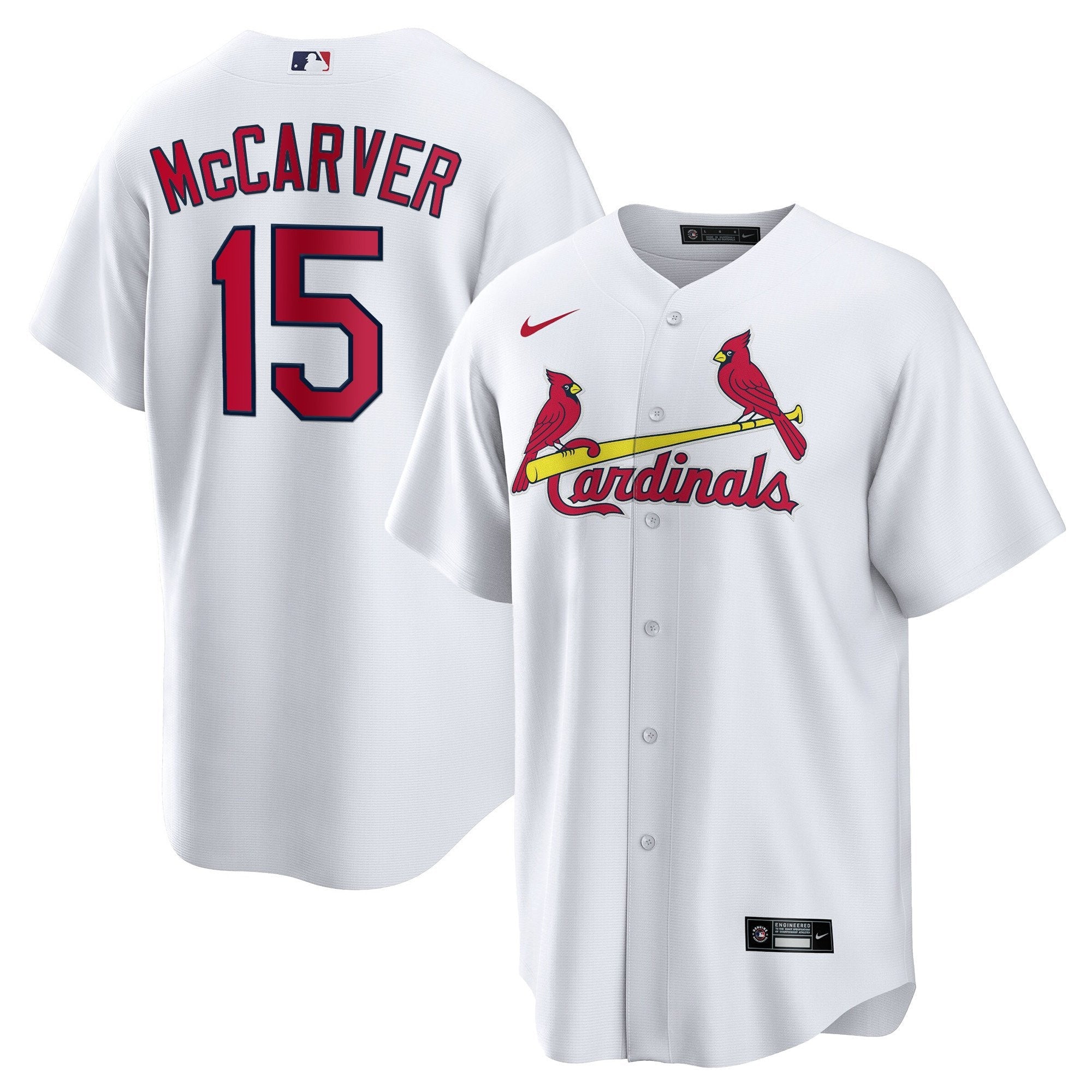 St. Louis Tim McCarver Cool Base Jersey