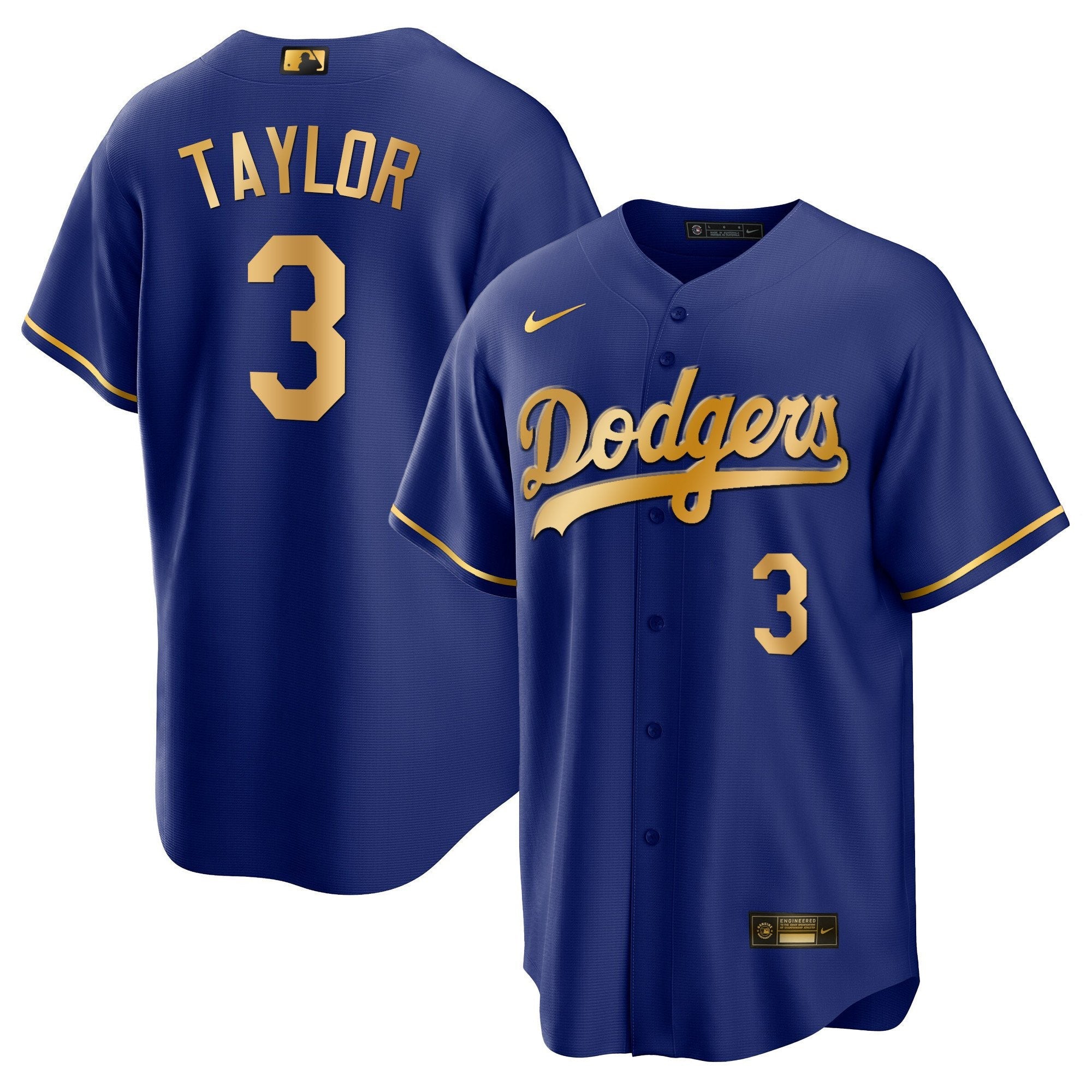 Men’s Los Angeles Cool Base Gold Jersey