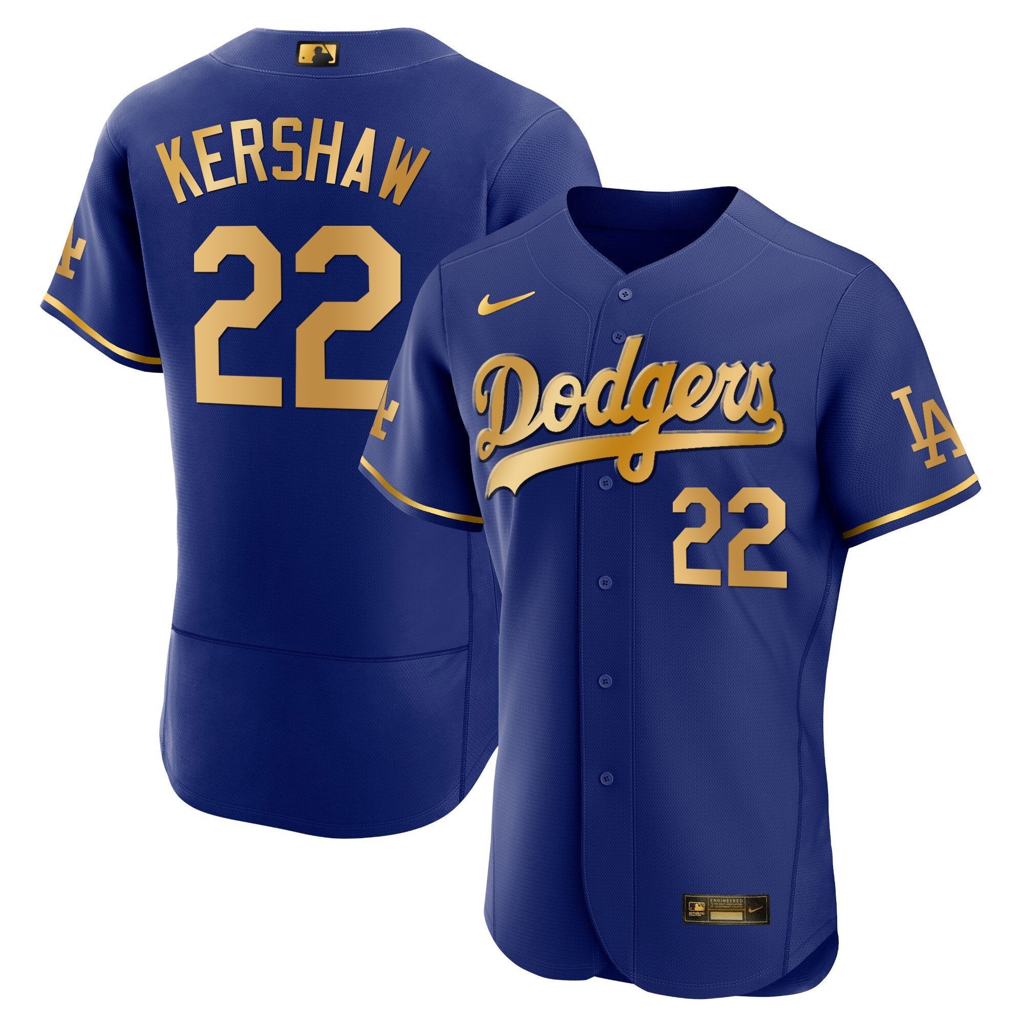 Men’s Los Angeles Flex Base Gold Jersey