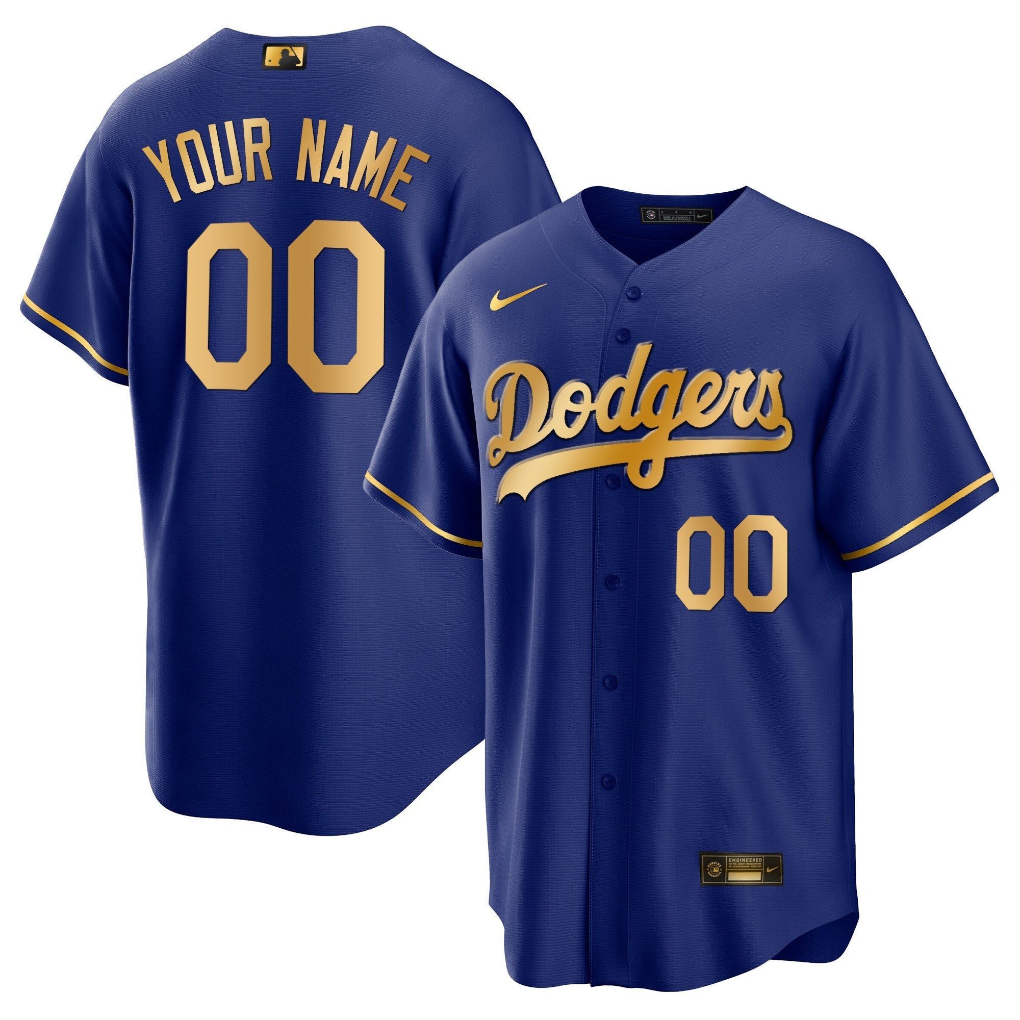 Los Angeles Gold Custom Jersey