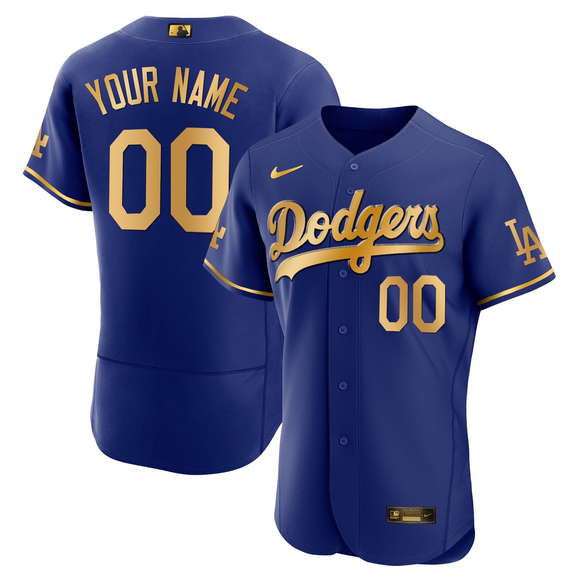 Los Angeles Gold Custom Jersey