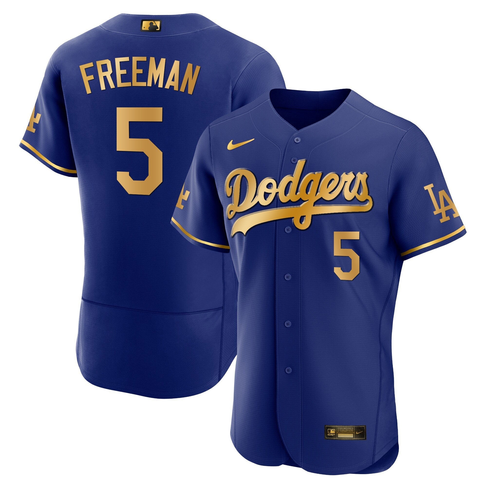 Men’s Los Angeles Flex Base Gold Jersey