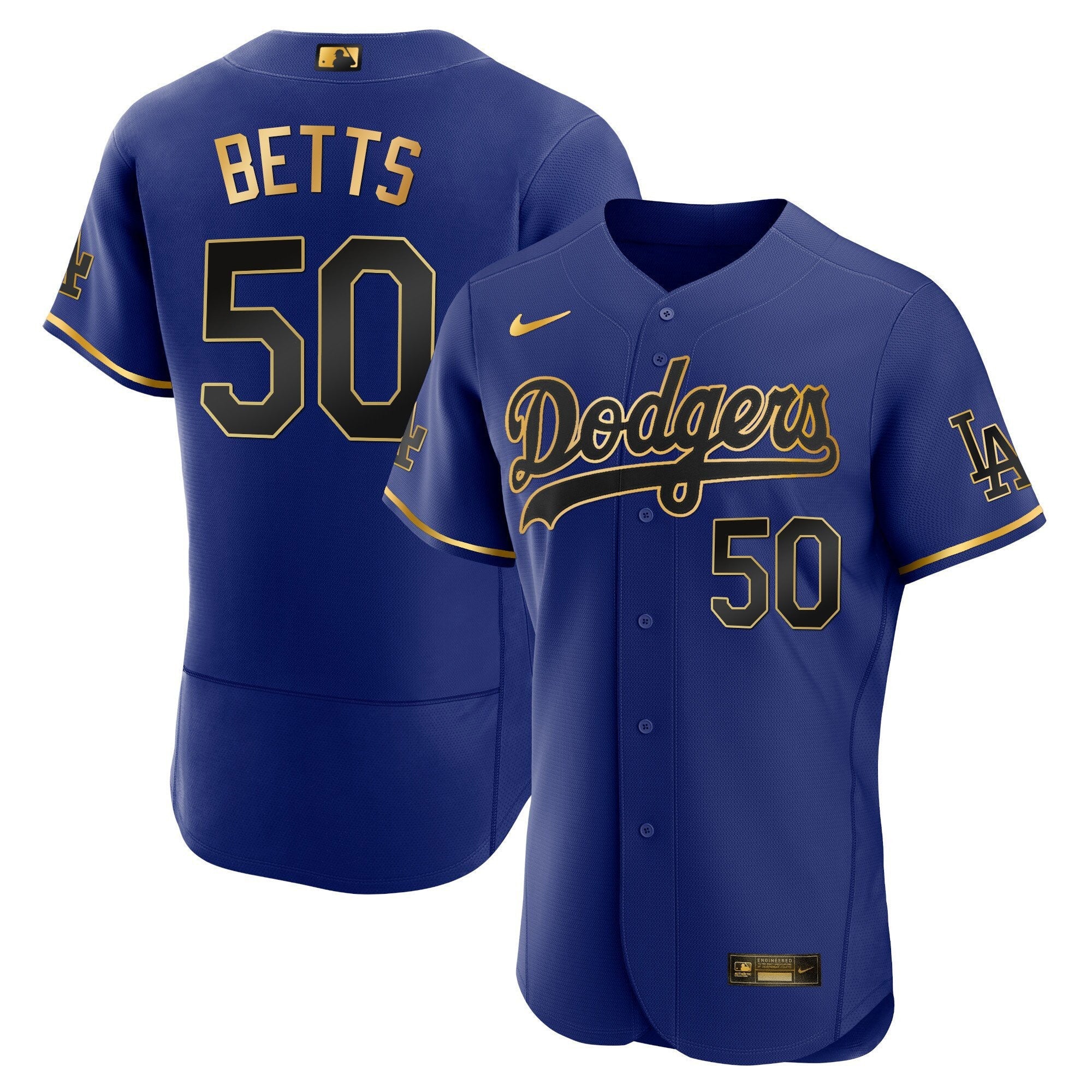 Men’s Los Angeles Flex Base Gold Jersey