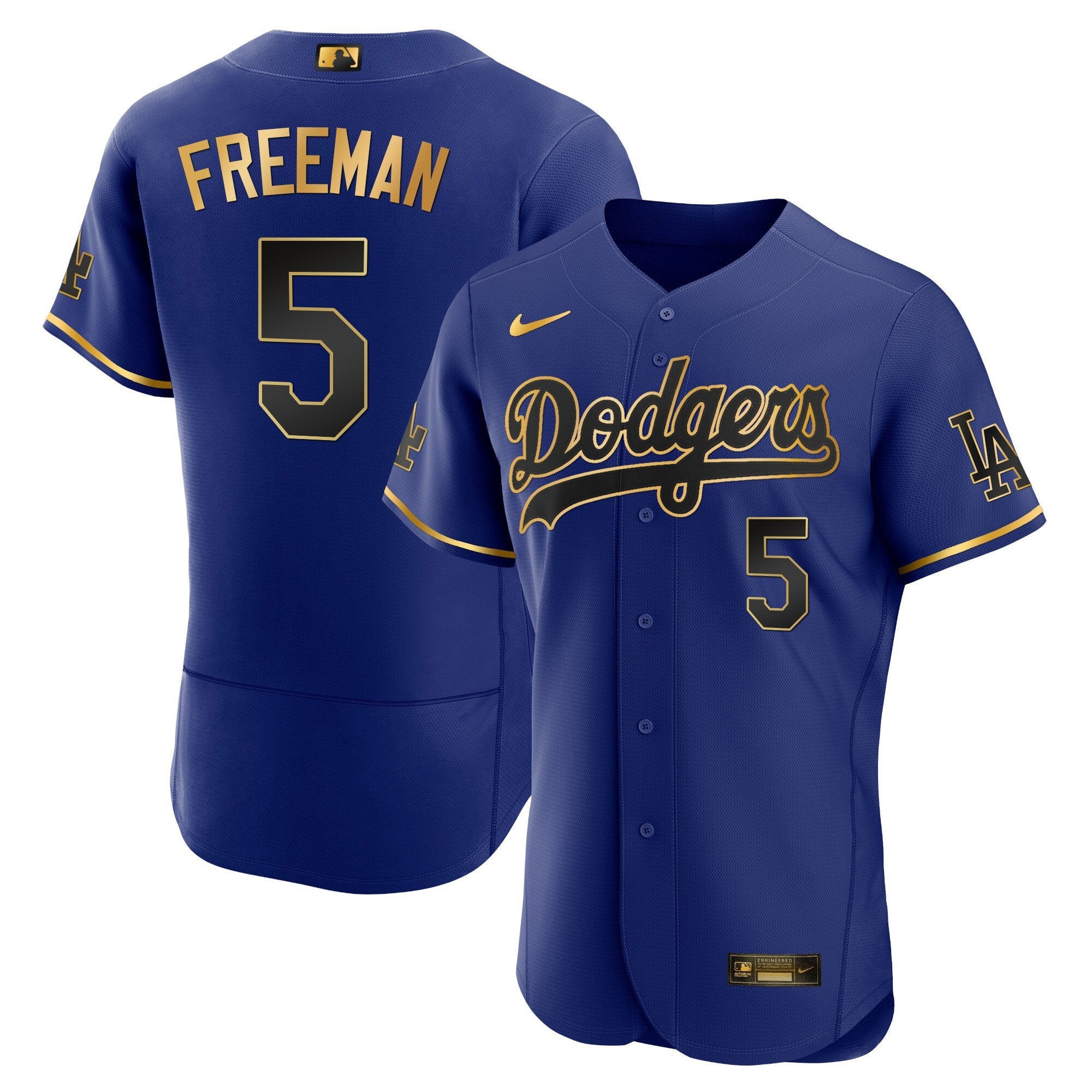 Men’s Los Angeles Flex Base Gold Jersey