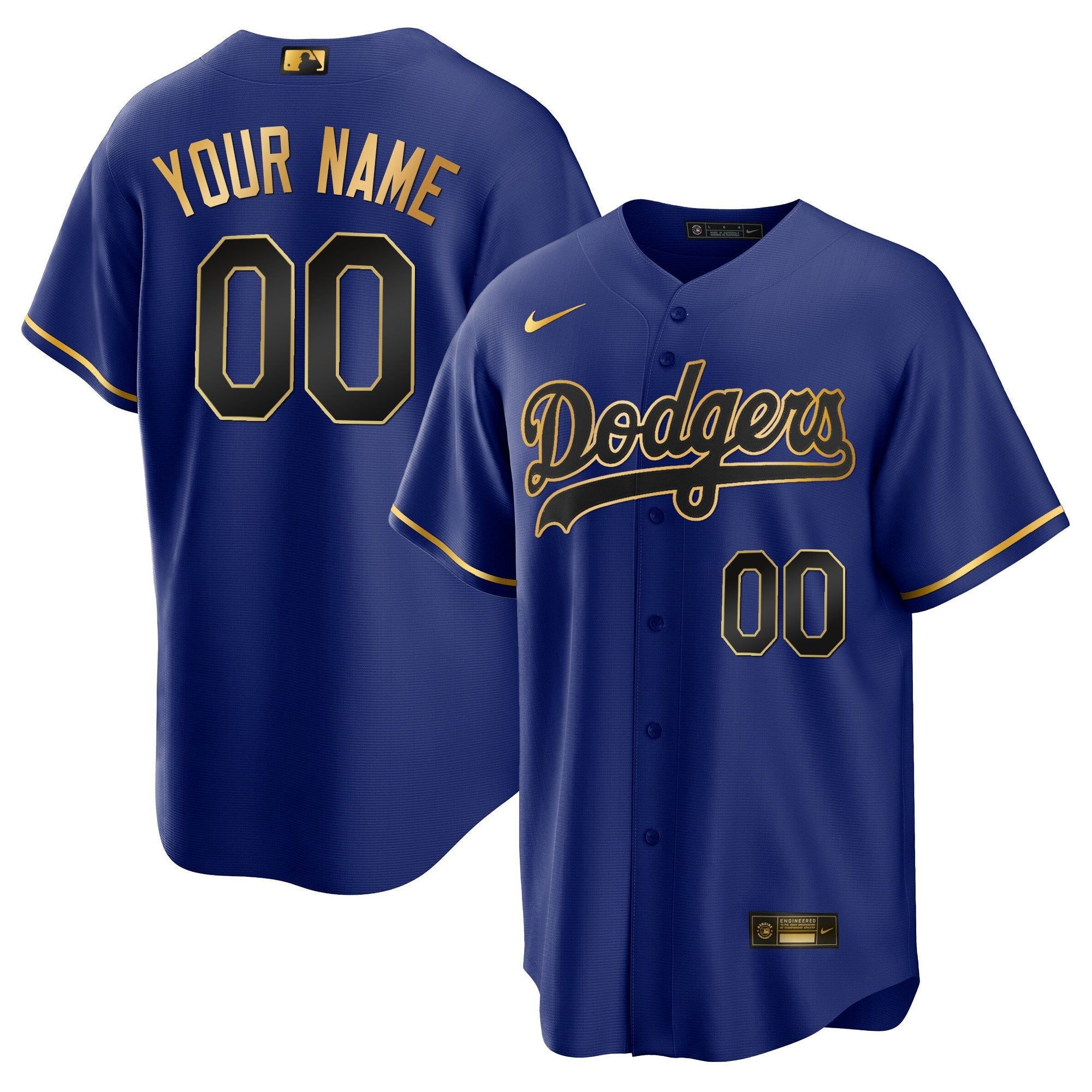 Los Angeles Gold Custom Jersey