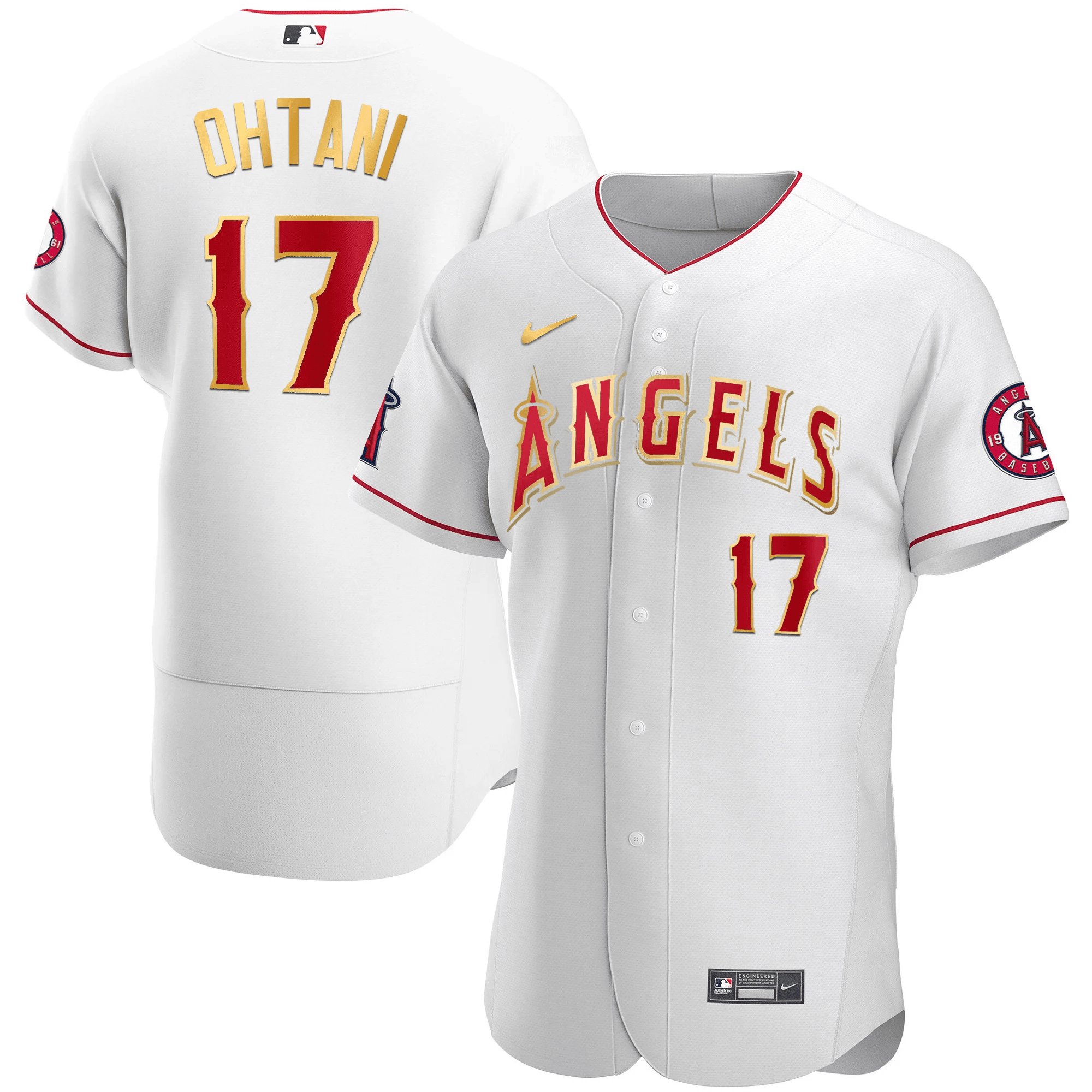 Men’s Los Angeles Flex Base Gold Jersey