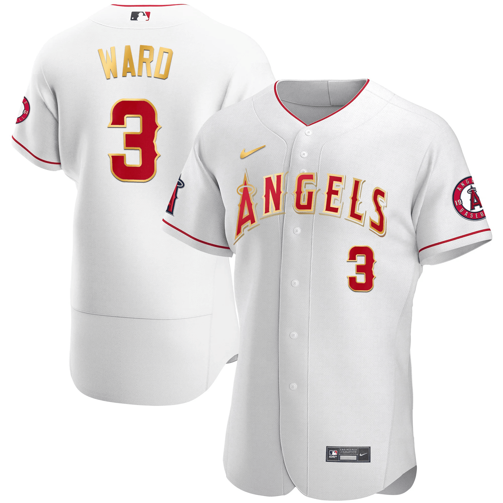 Men’s Los Angeles Flex Base Gold Jersey