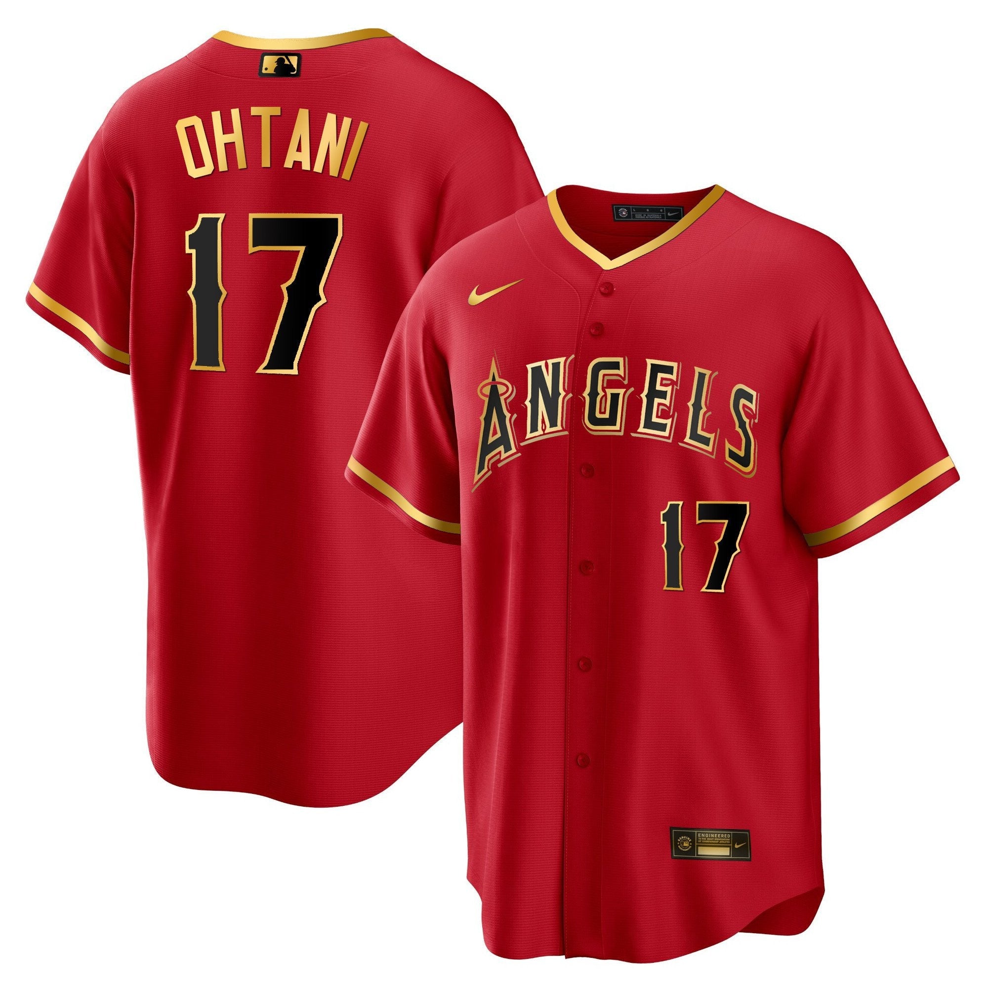 Men’s Los Angeles Cool Base Gold Jersey