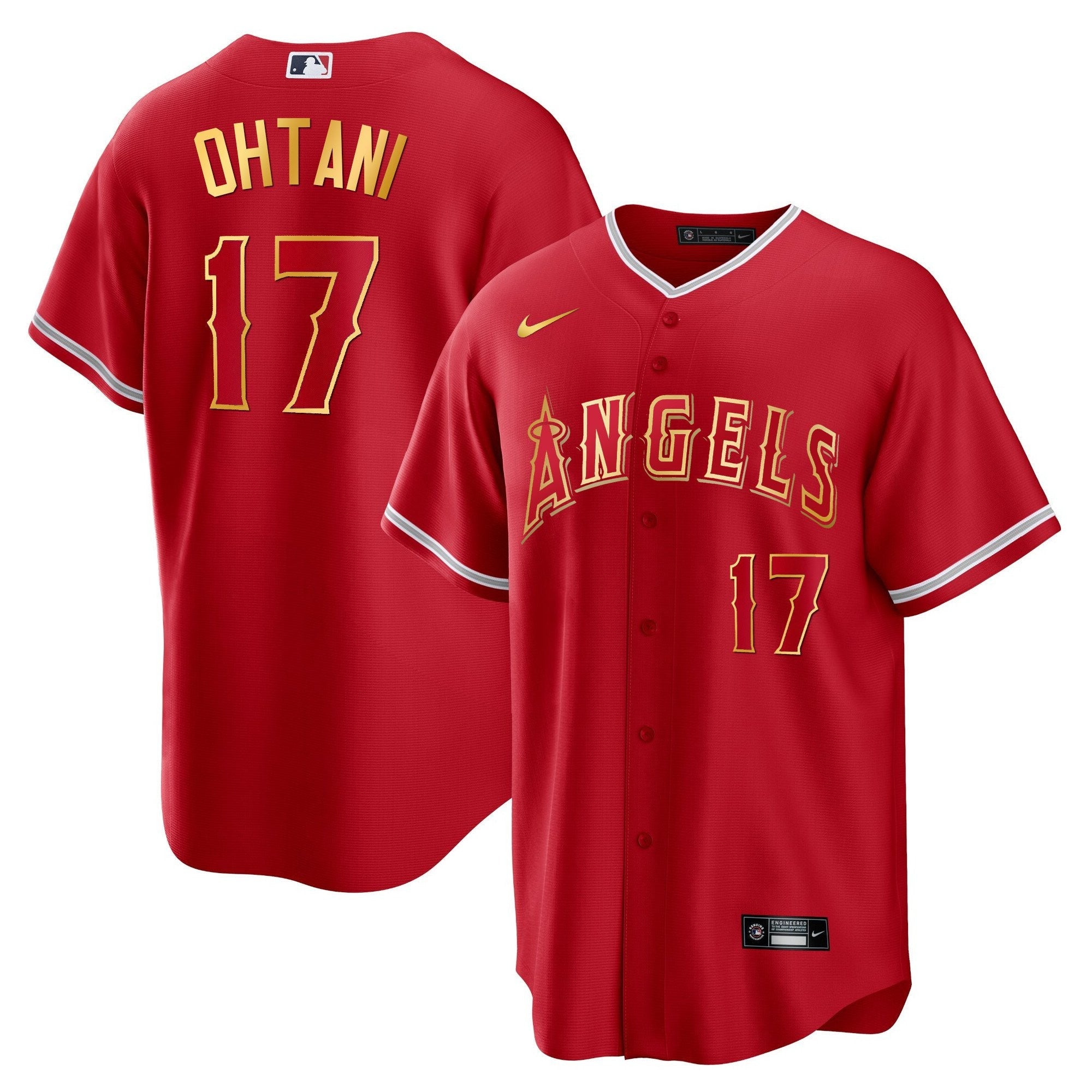 Men’s Los Angeles Cool Base Gold Jersey