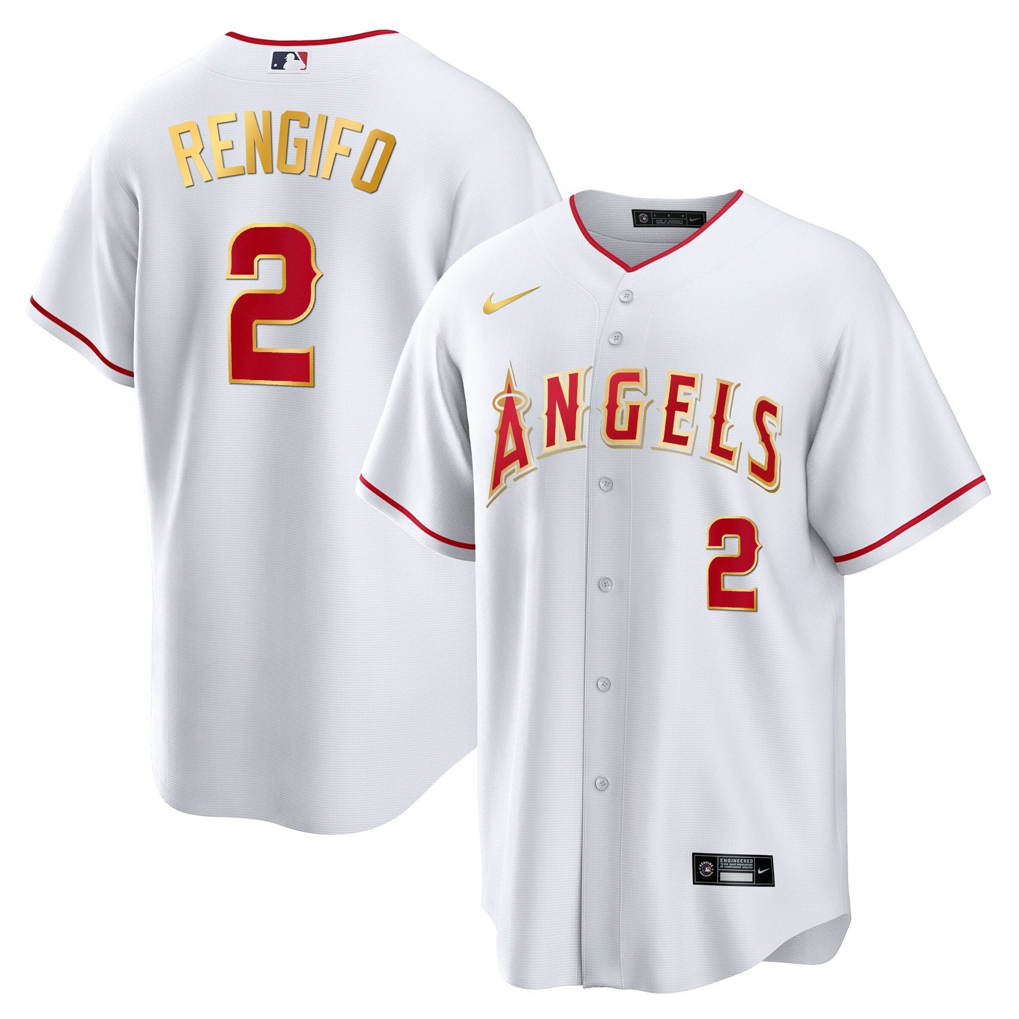 Men’s Los Angeles Cool Base Gold Jersey