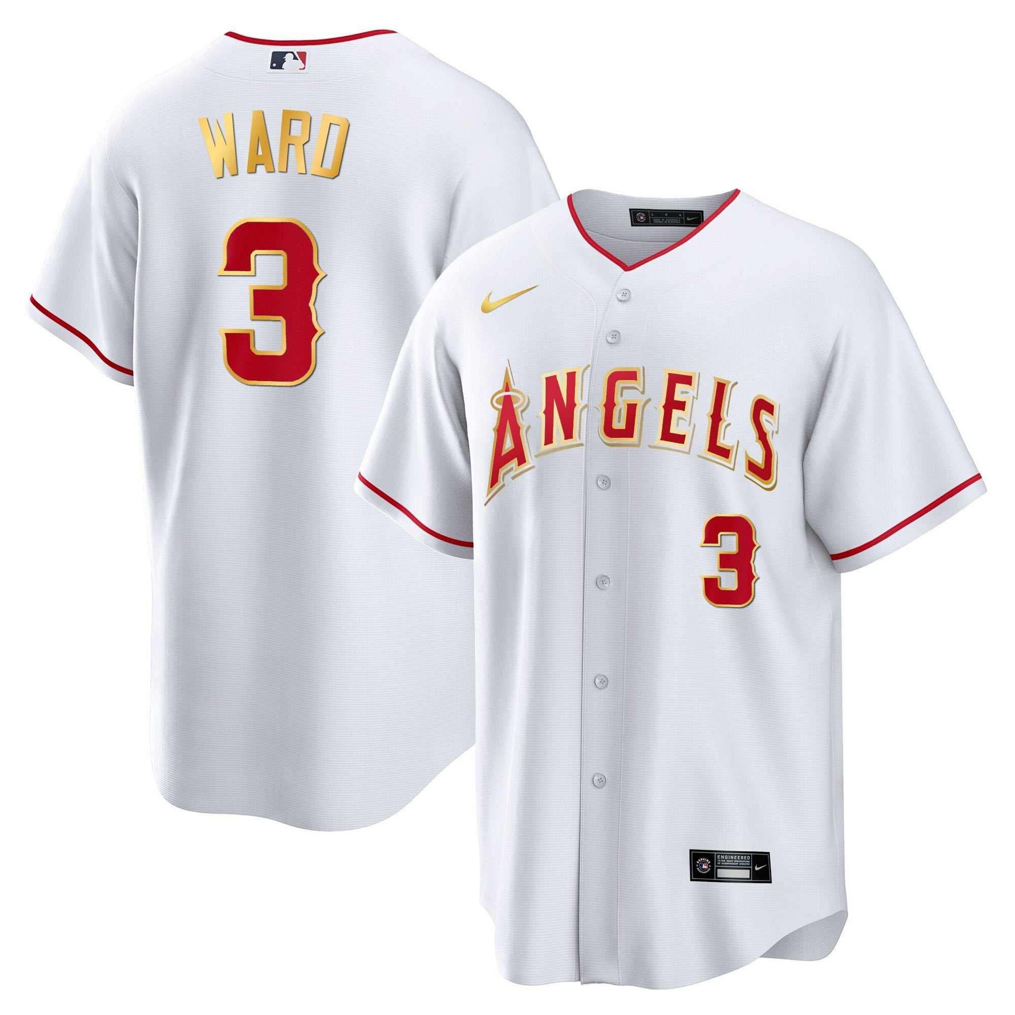 Men’s Los Angeles Cool Base Gold Jersey