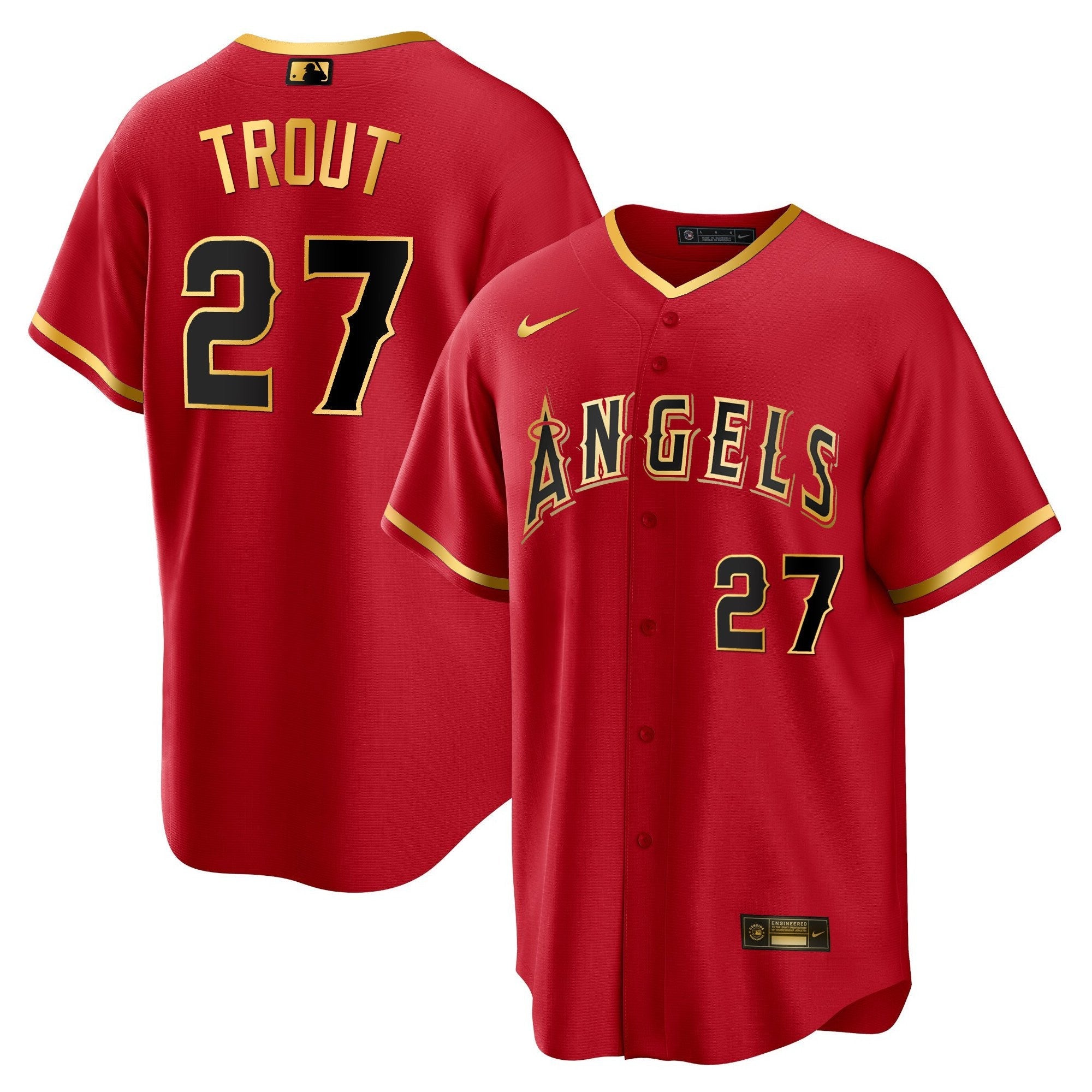 Men’s Los Angeles Cool Base Gold Jersey
