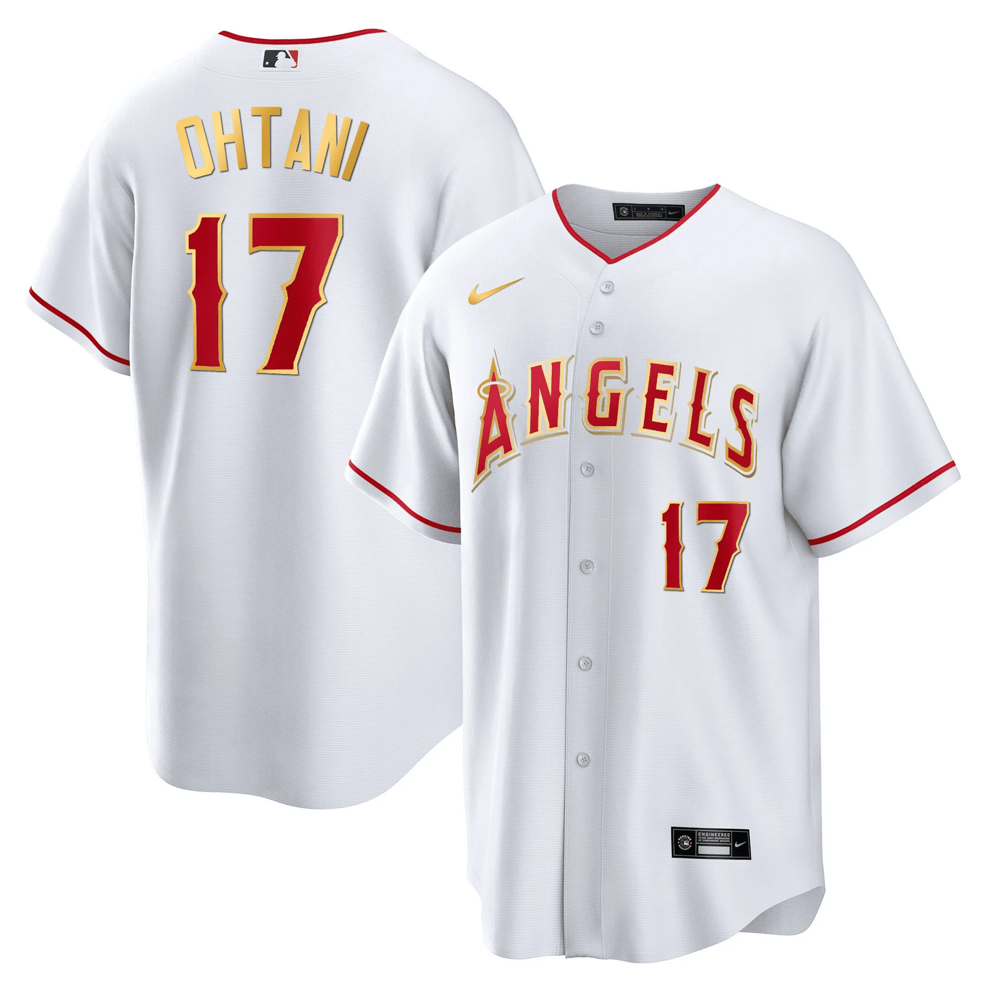 Men’s Los Angeles Cool Base Gold Jersey
