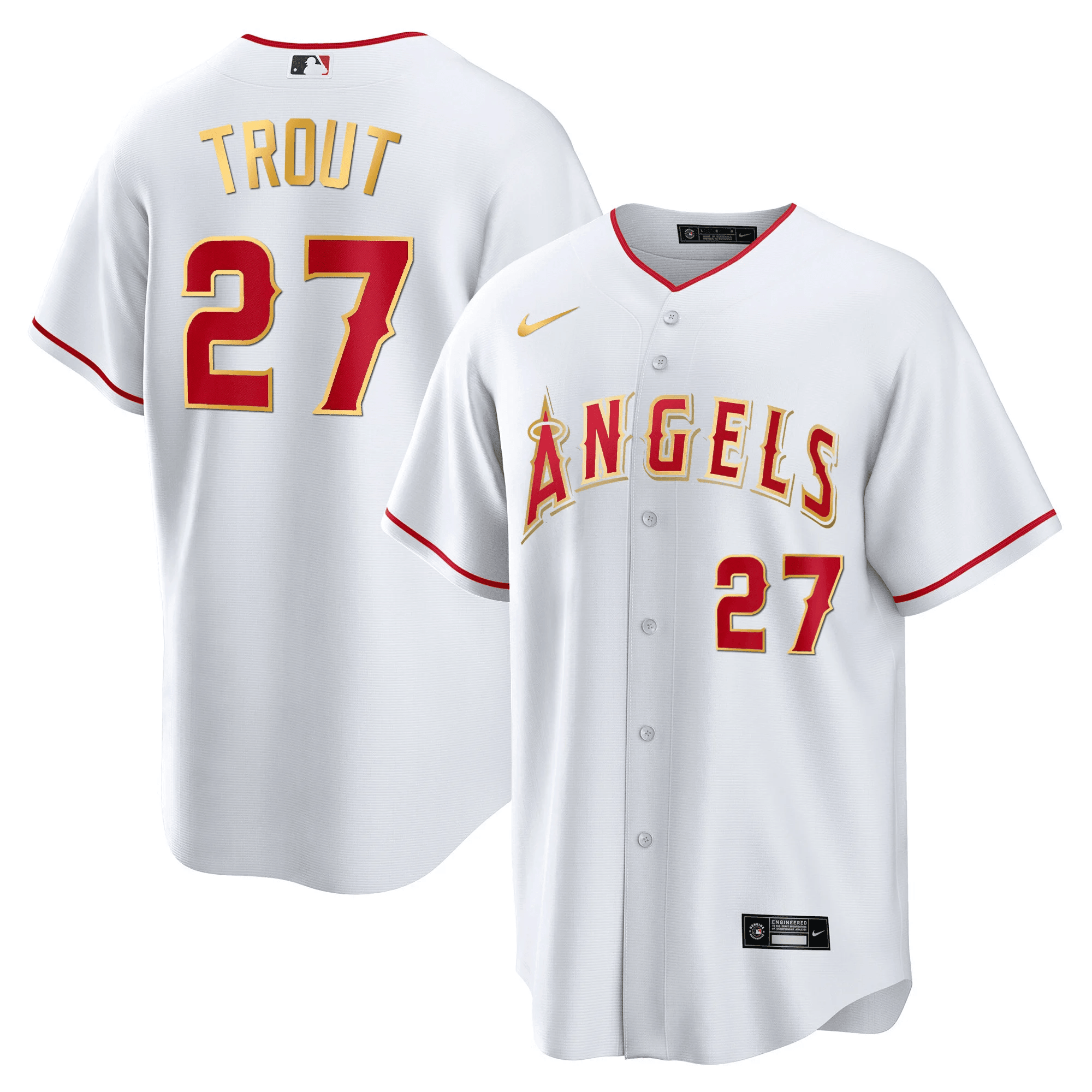Men’s Los Angeles Cool Base Gold Jersey