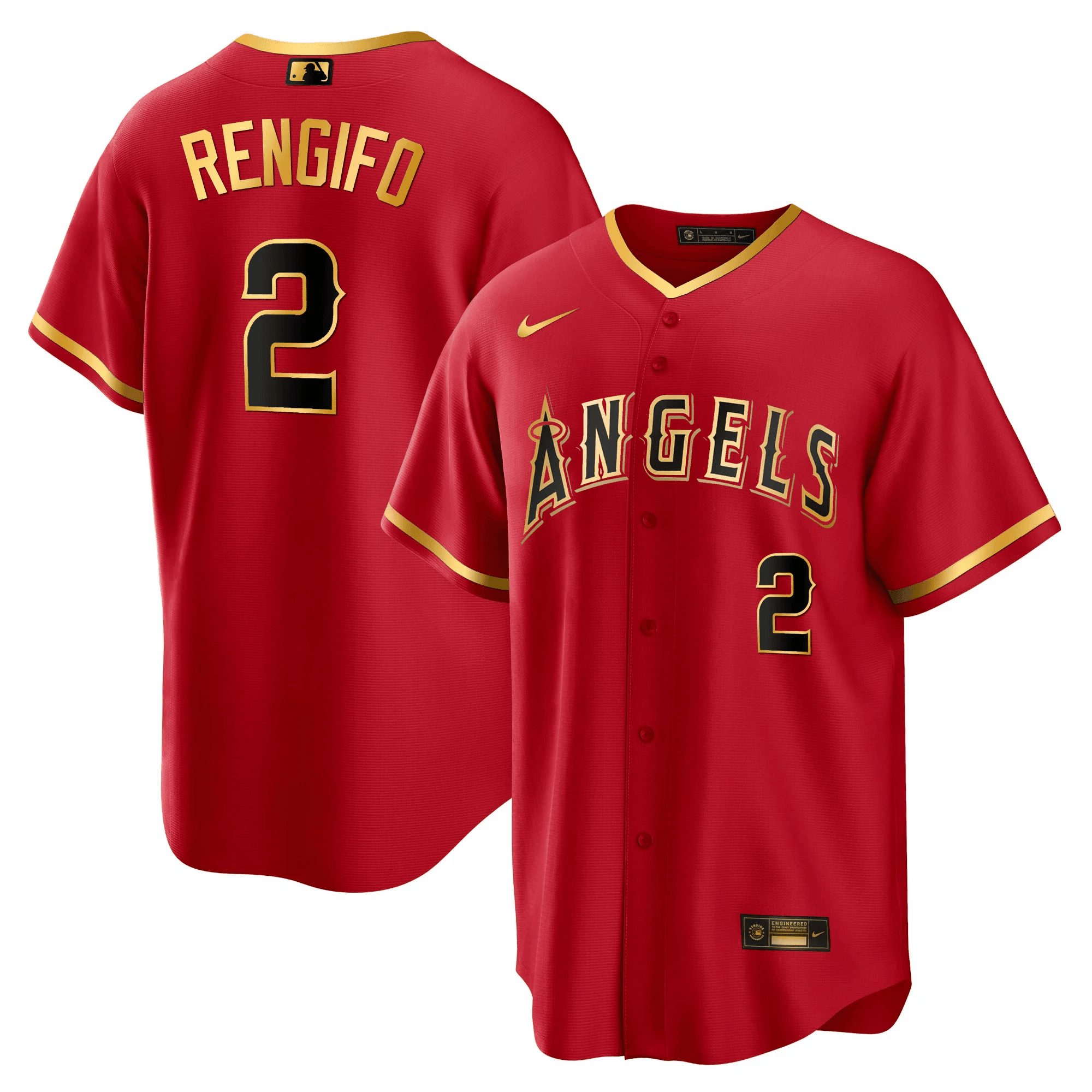 Men’s Los Angeles Cool Base Gold Jersey