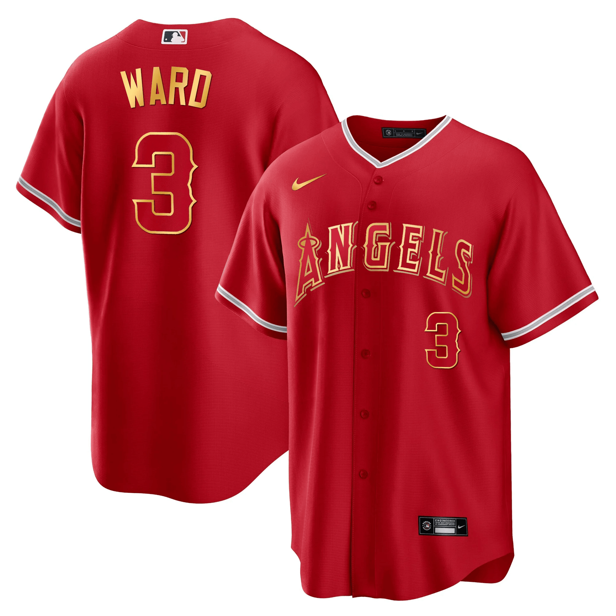 Men’s Los Angeles Cool Base Gold Jersey