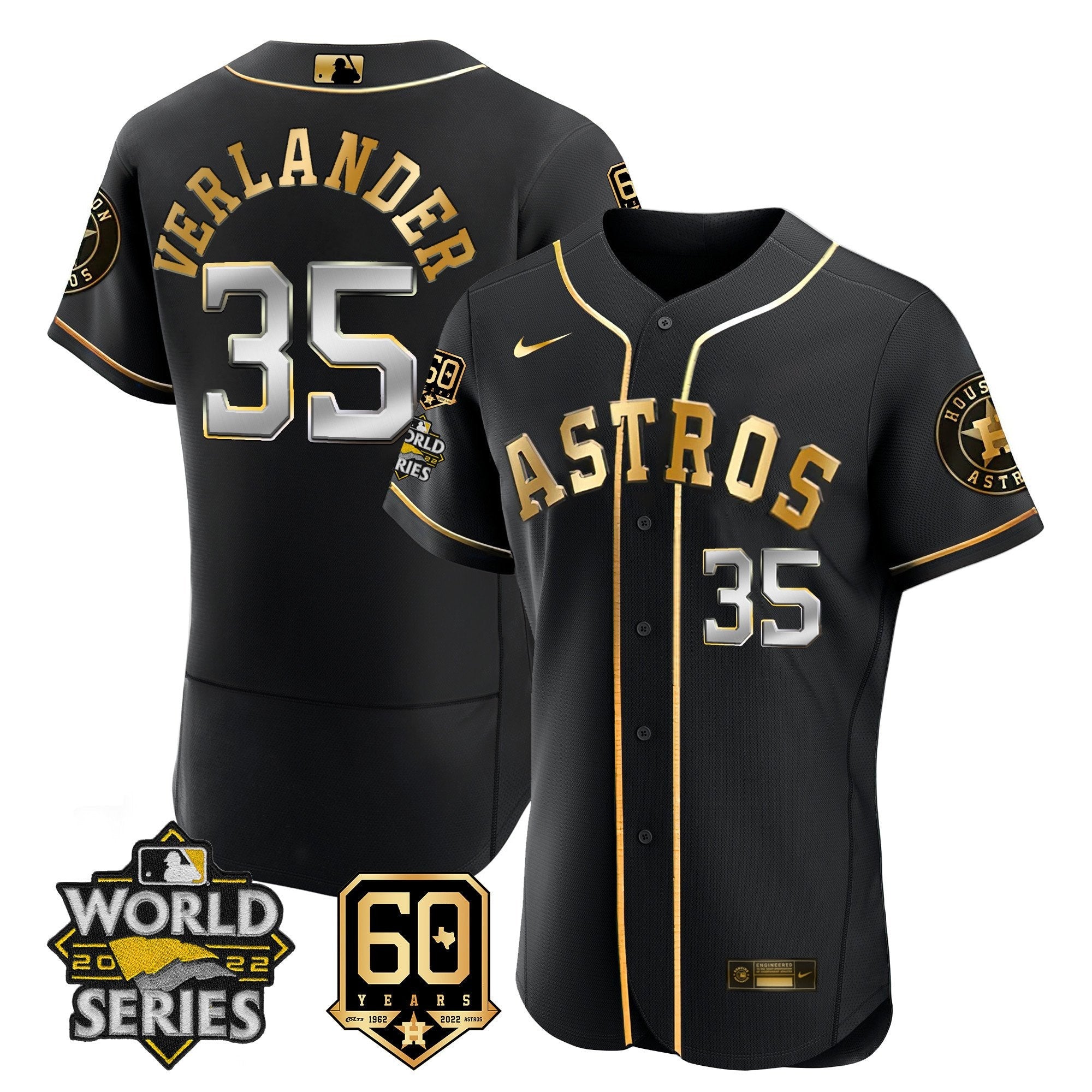 Men’s 2022 World Series & 60th Patch Jersey