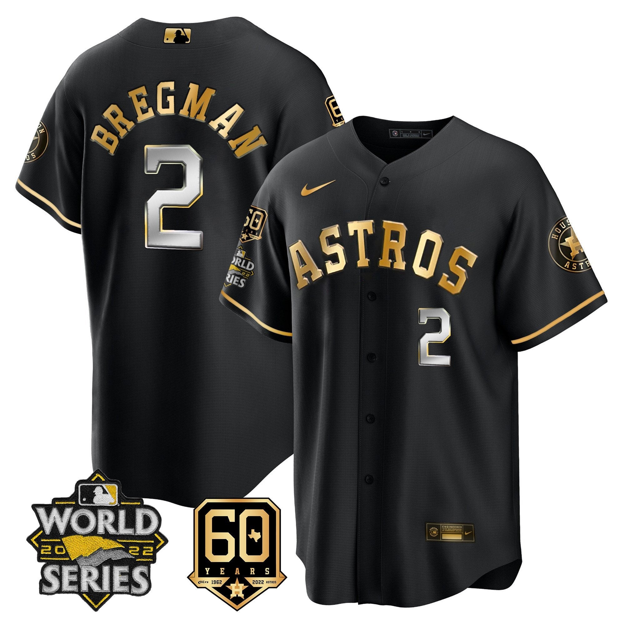 Men’s 2022 World Series & 60th Patch Jersey
