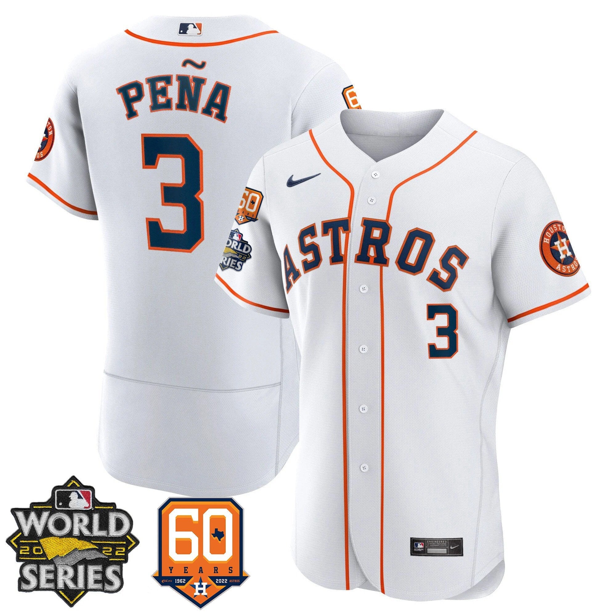 Men’s 2022 World Series & 60th Patch Jersey