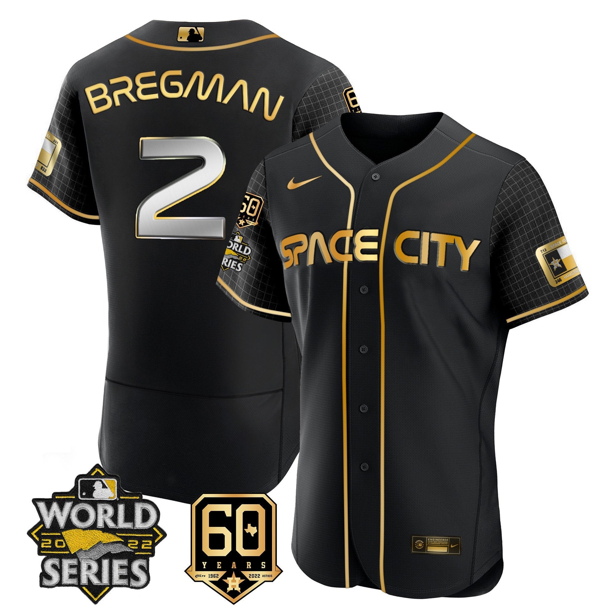 Men’s 2022 World Series & 60th Patch Jersey