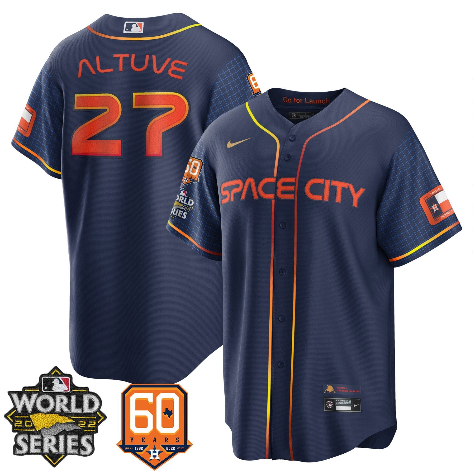 Men’s 2022 World Series & 60th Patch Jersey
