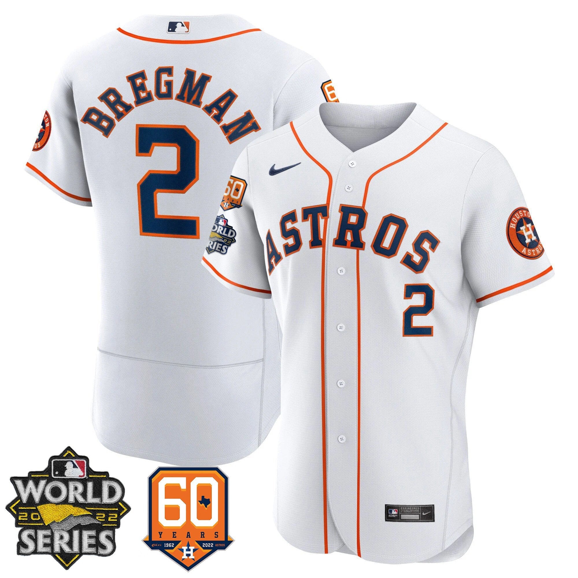 Men’s 2022 World Series & 60th Patch Jersey