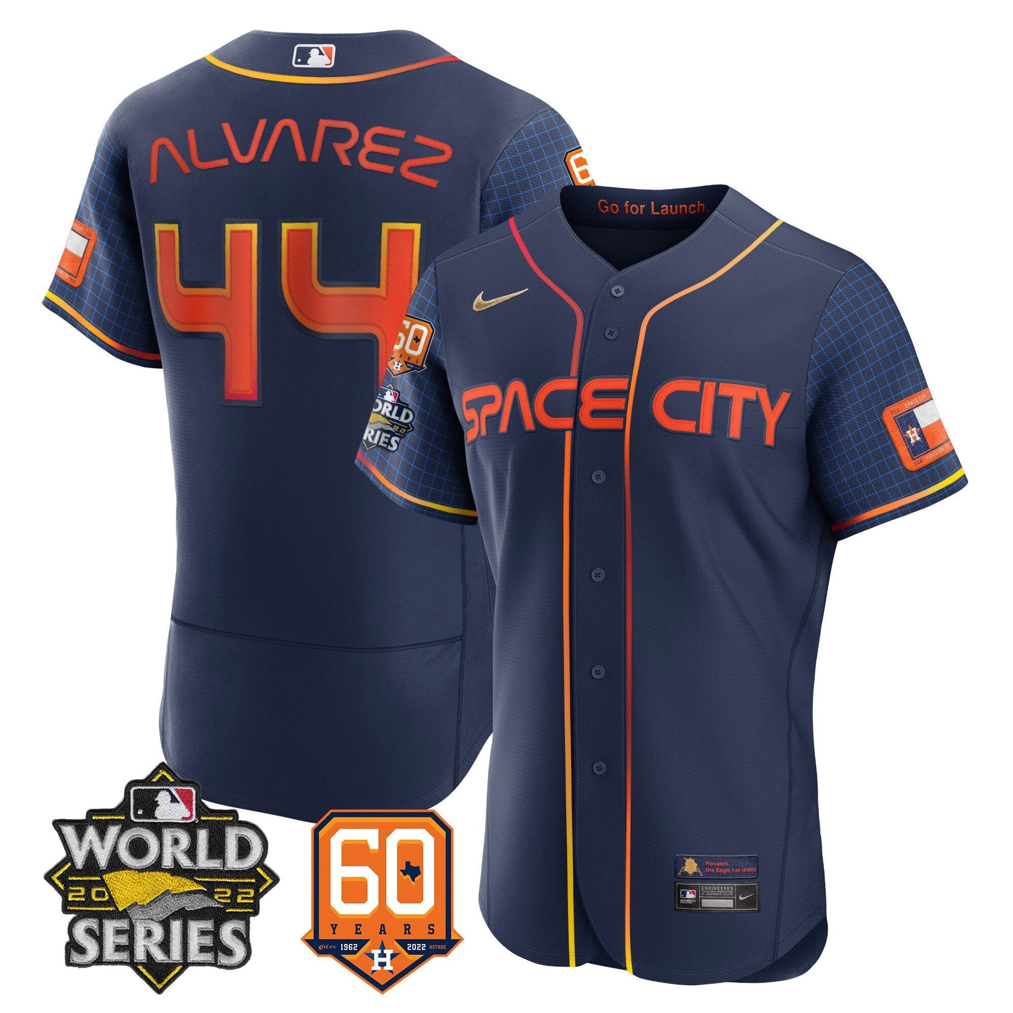 Men’s 2022 World Series & 60th Patch Jersey