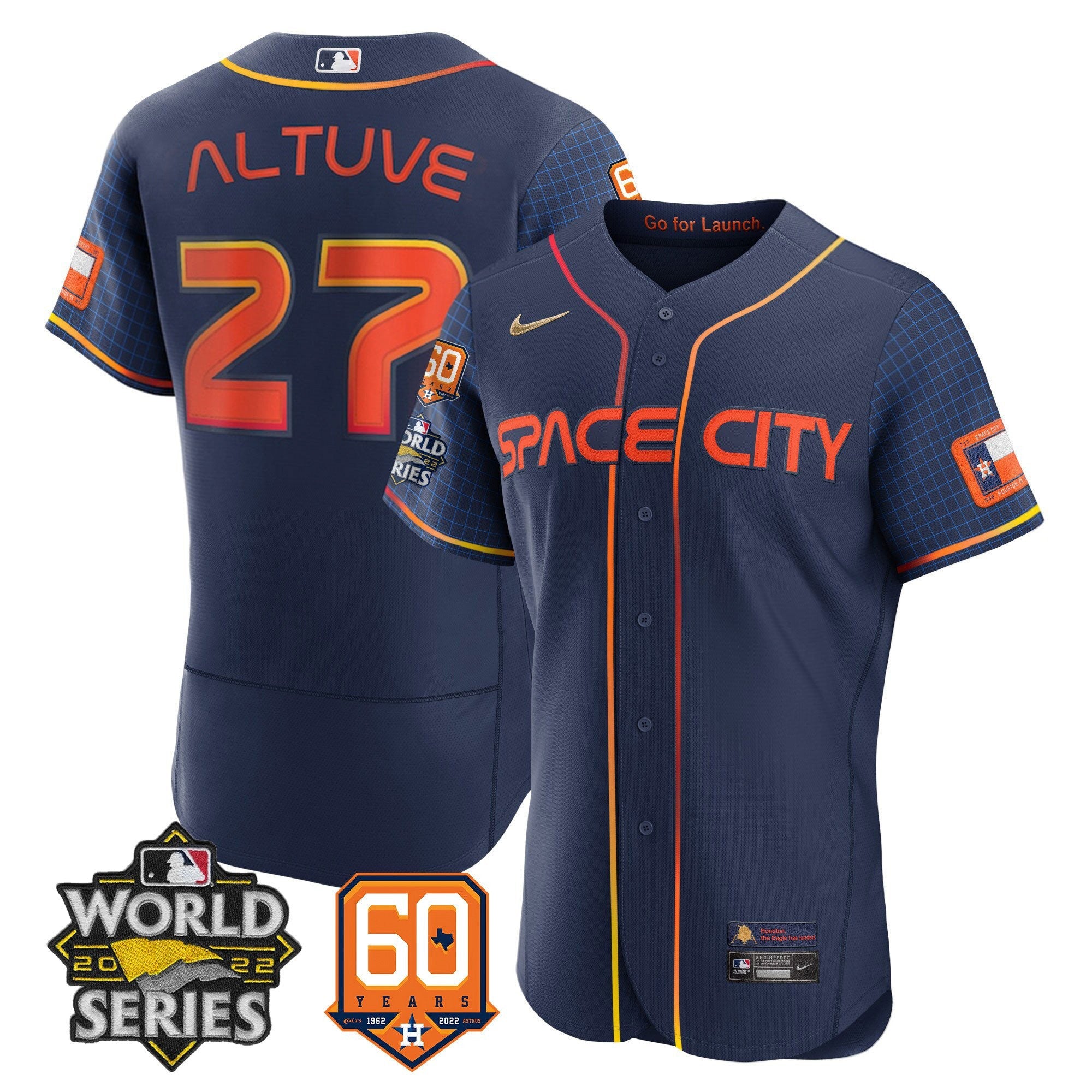 Men’s 2022 World Series & 60th Patch Jersey