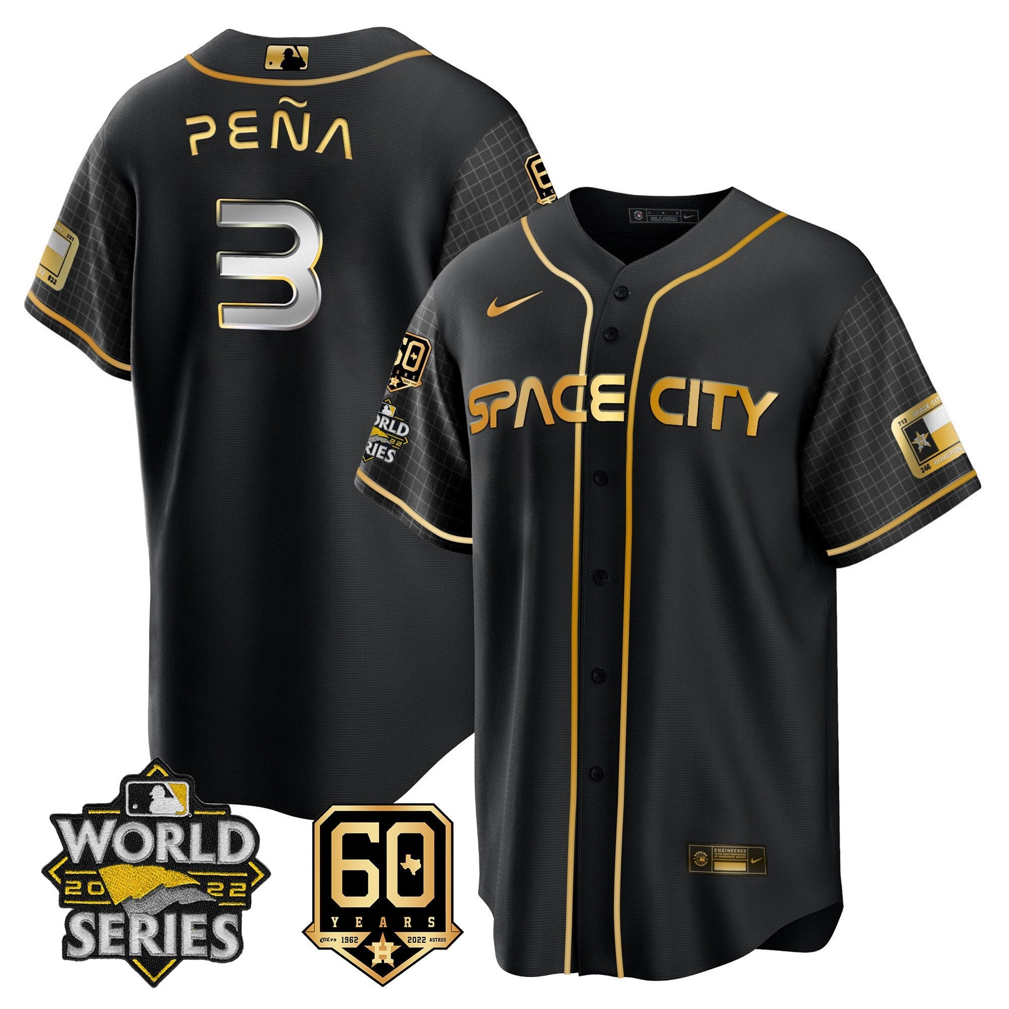 Men’s 2022 World Series & 60th Patch Jersey