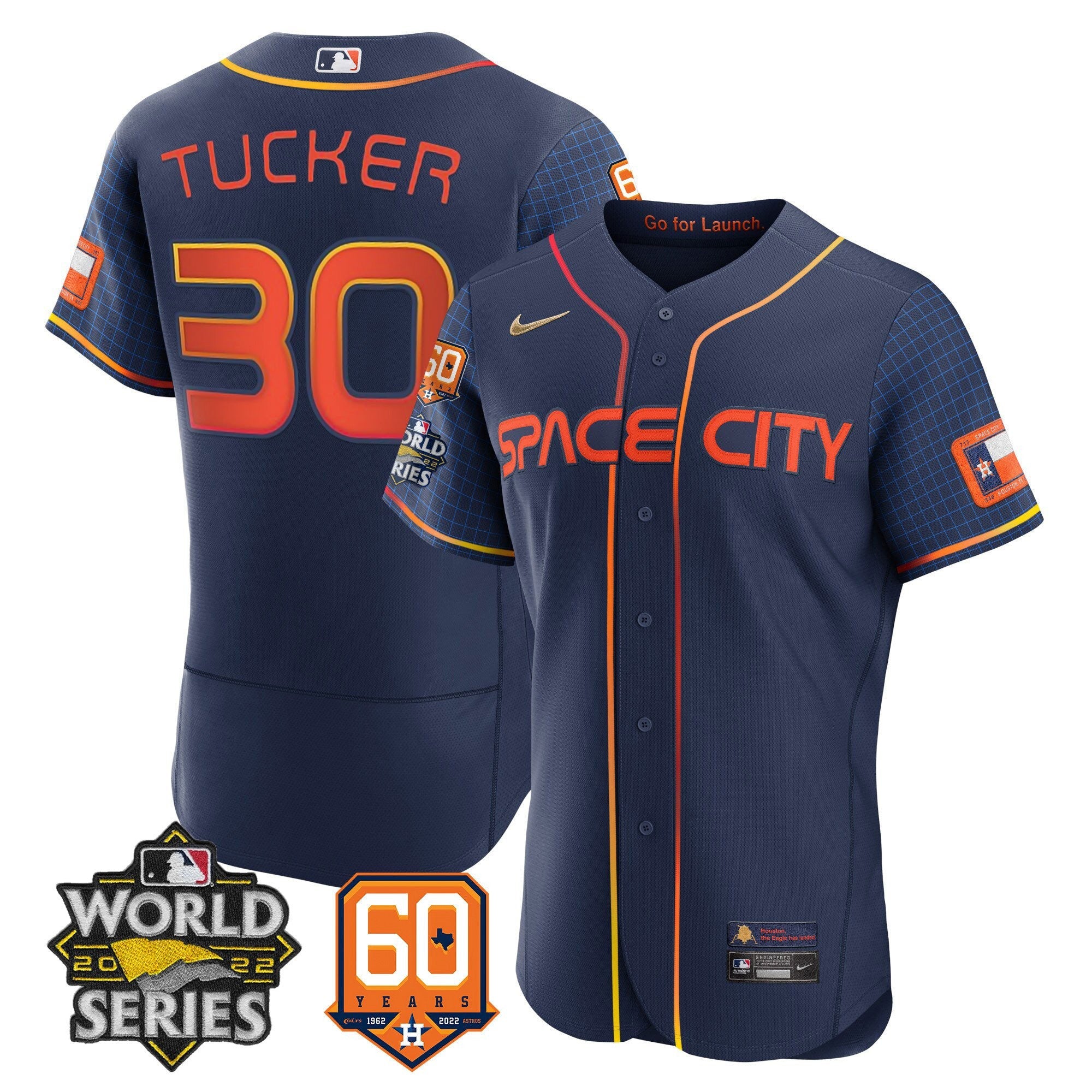 Men’s 2022 World Series & 60th Patch Jersey