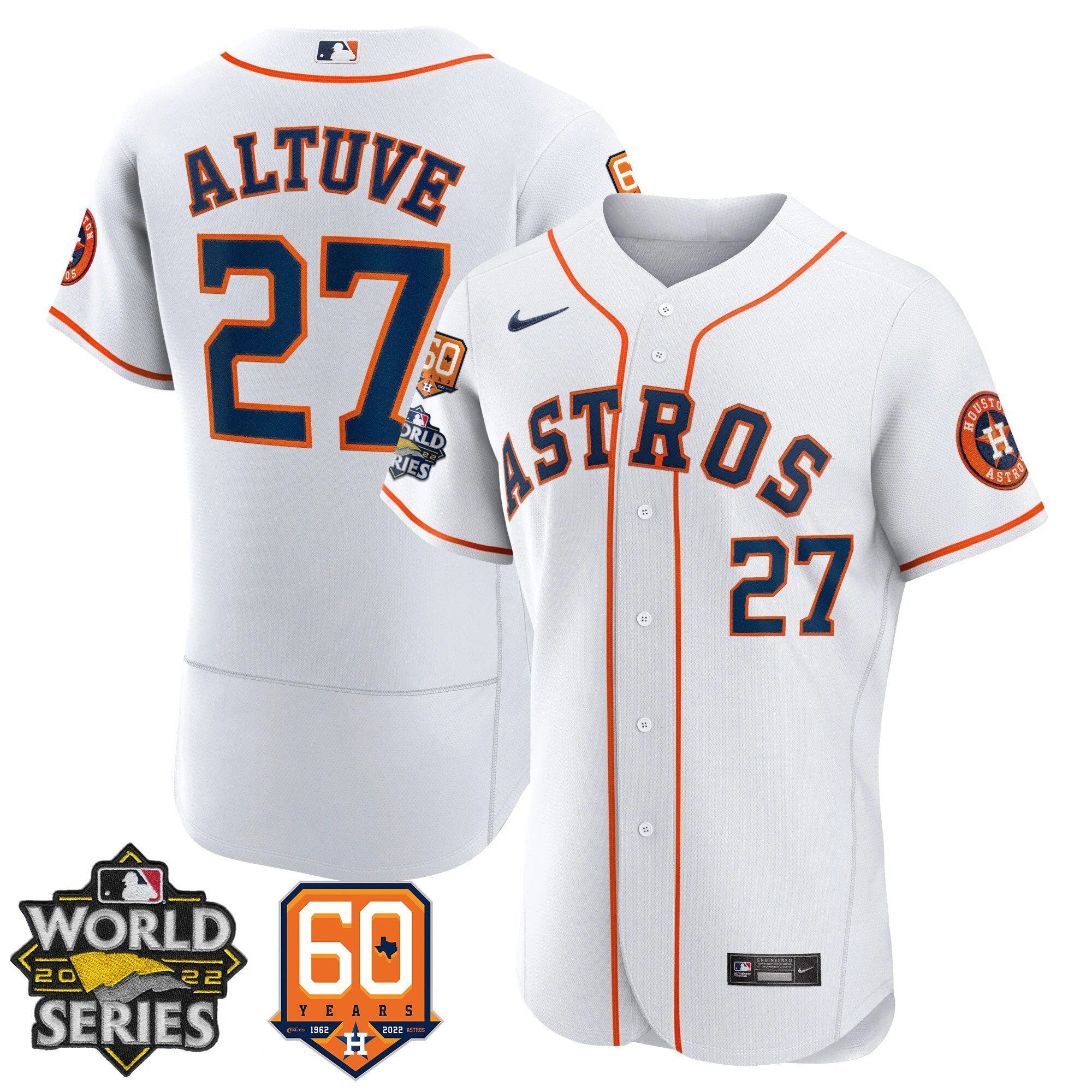 Men’s 2022 World Series & 60th Patch Jersey