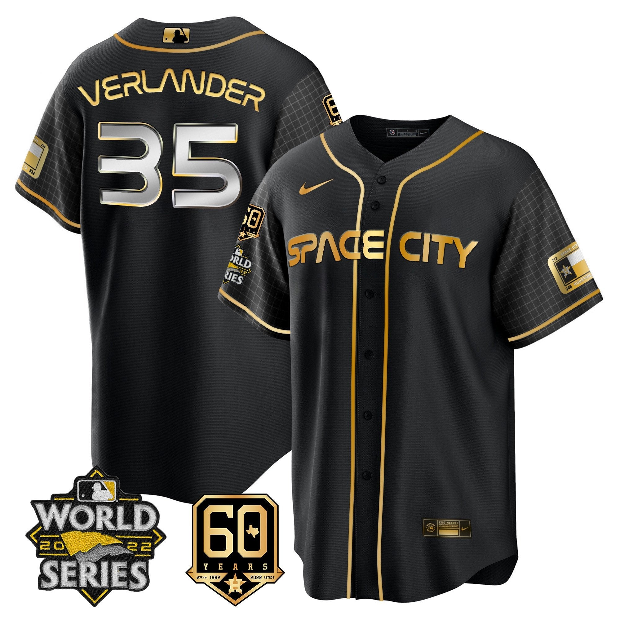 Men’s 2022 World Series & 60th Patch Jersey