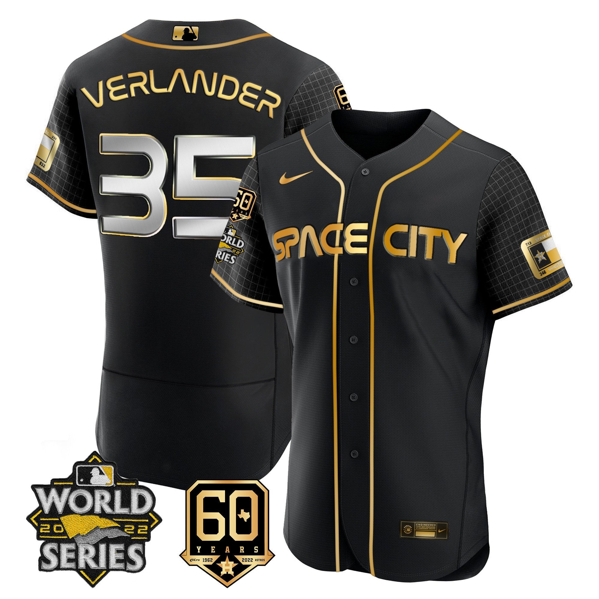 Men’s 2022 World Series & 60th Patch Jersey