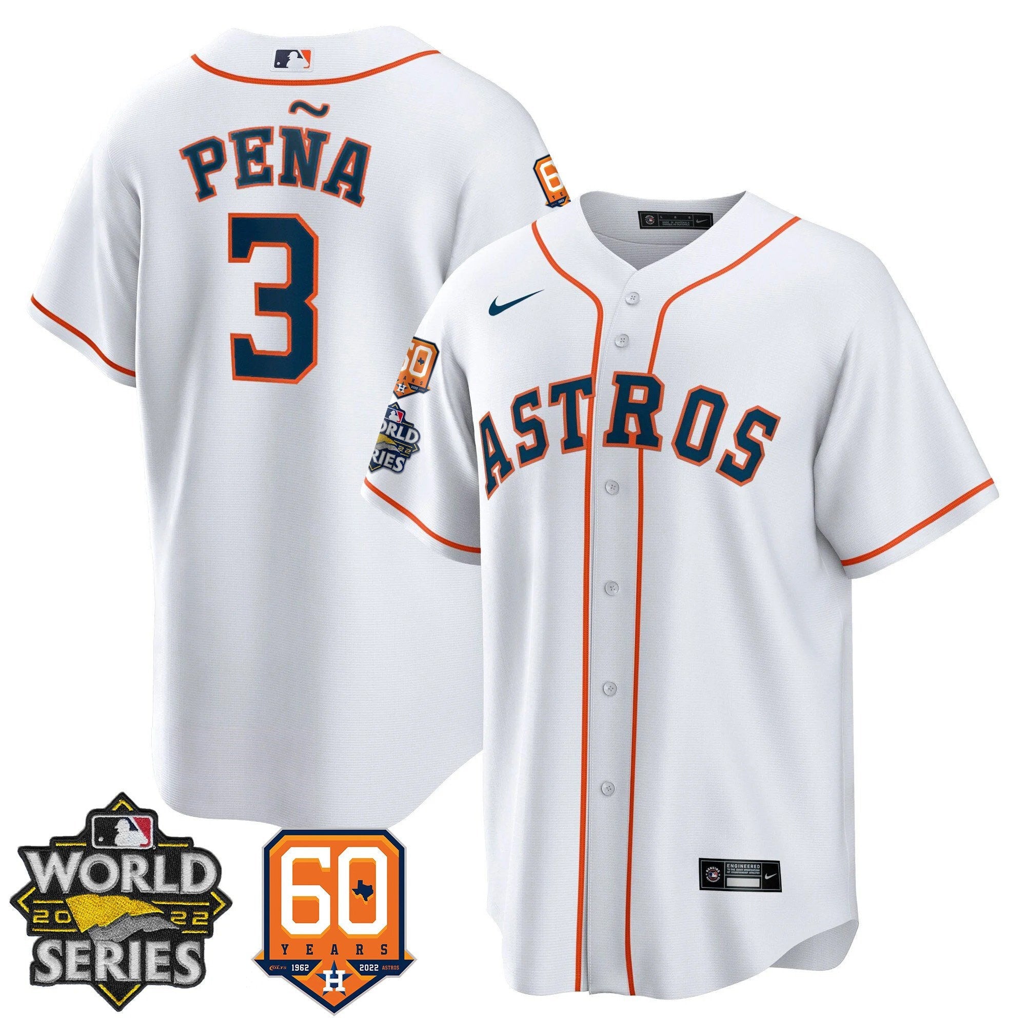 Men’s 2022 World Series & 60th Patch Jersey