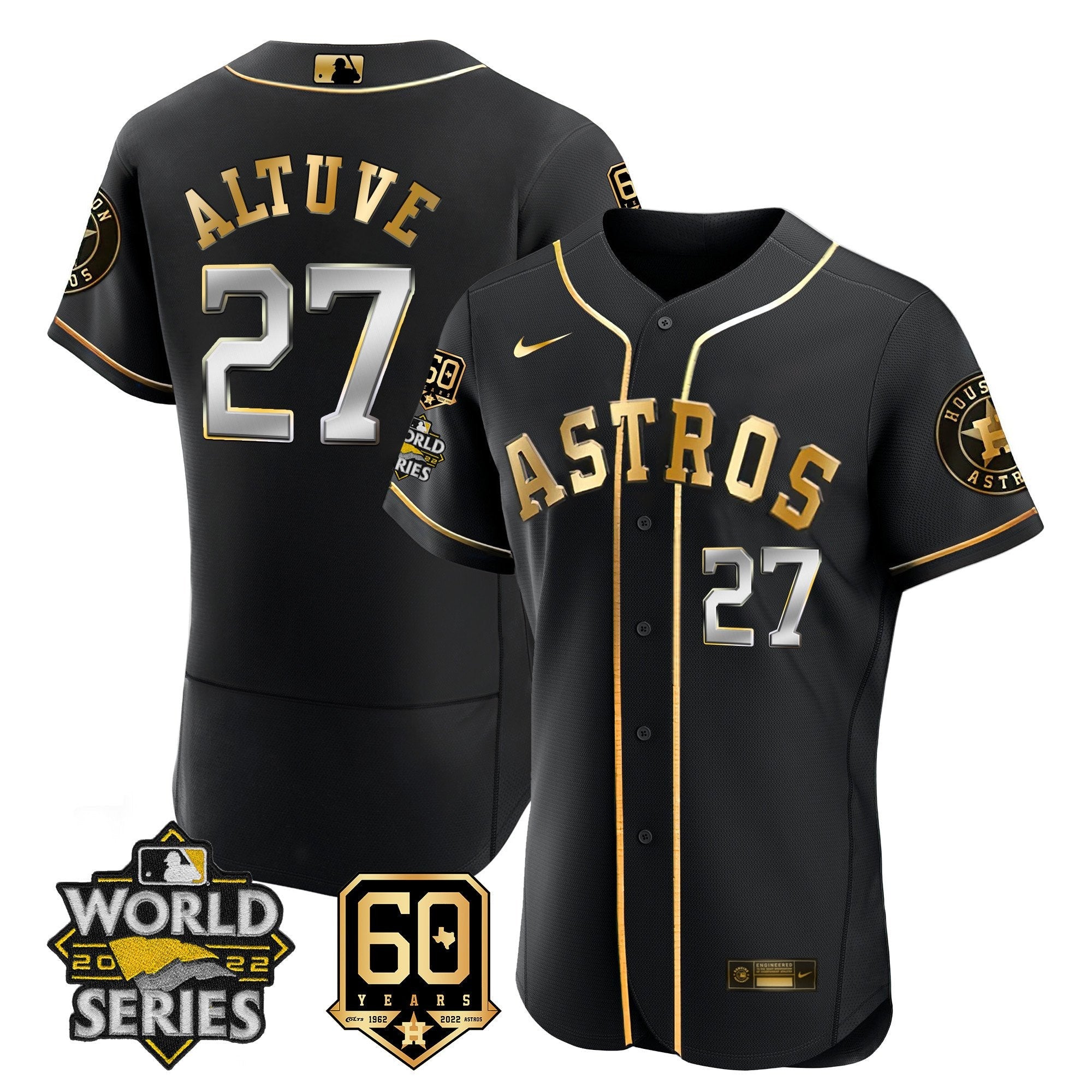 Men’s 2022 World Series & 60th Patch Jersey