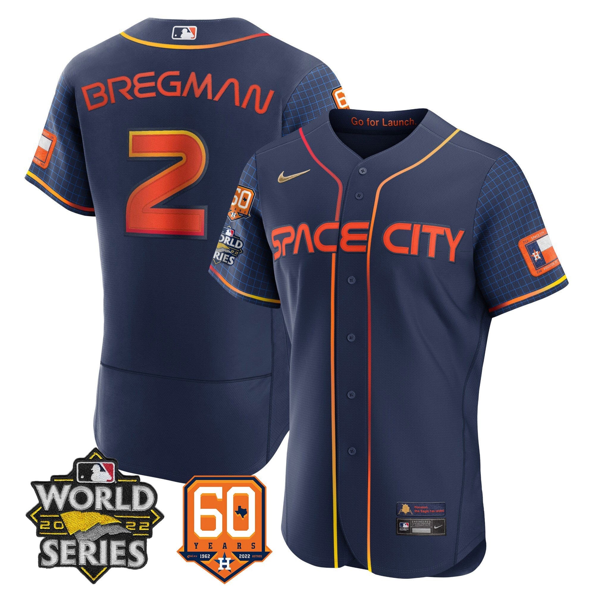 Men’s 2022 World Series & 60th Patch Jersey