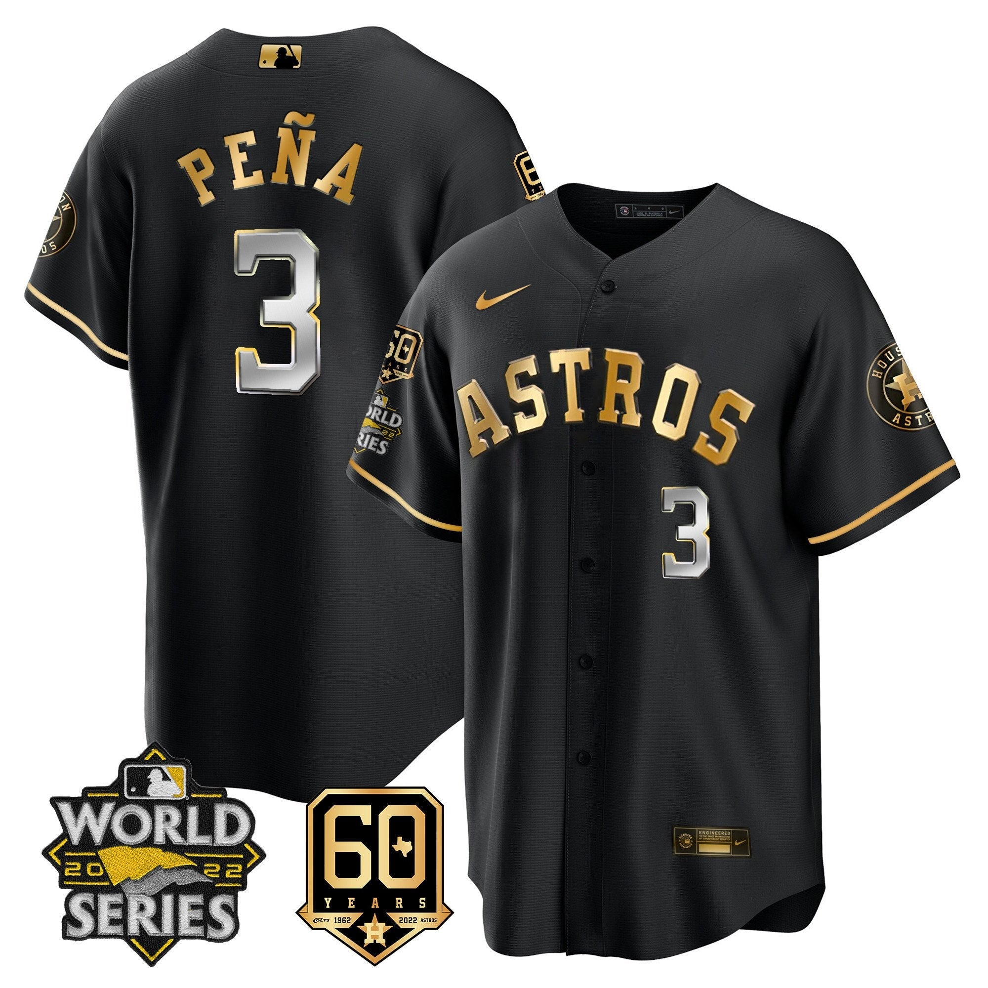 Men’s 2022 World Series & 60th Patch Jersey