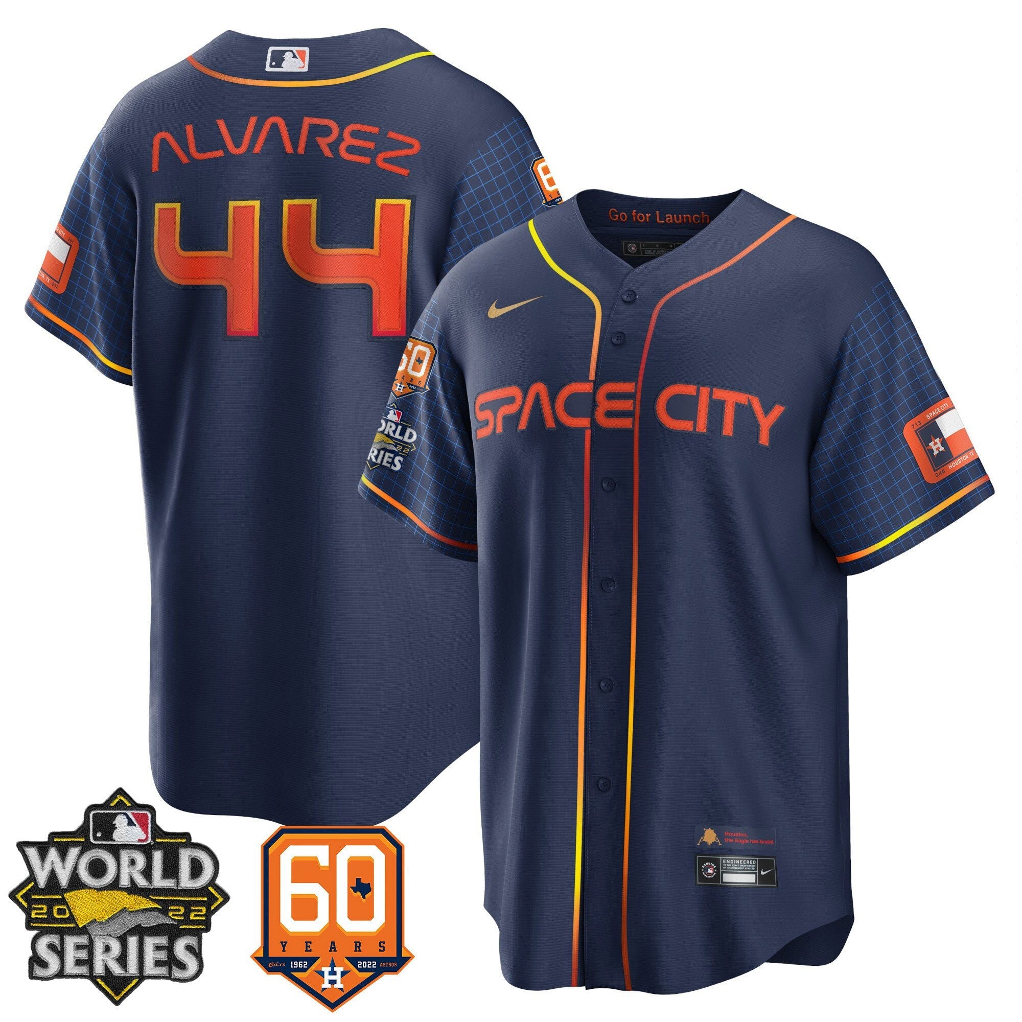 Men’s 2022 World Series & 60th Patch Jersey