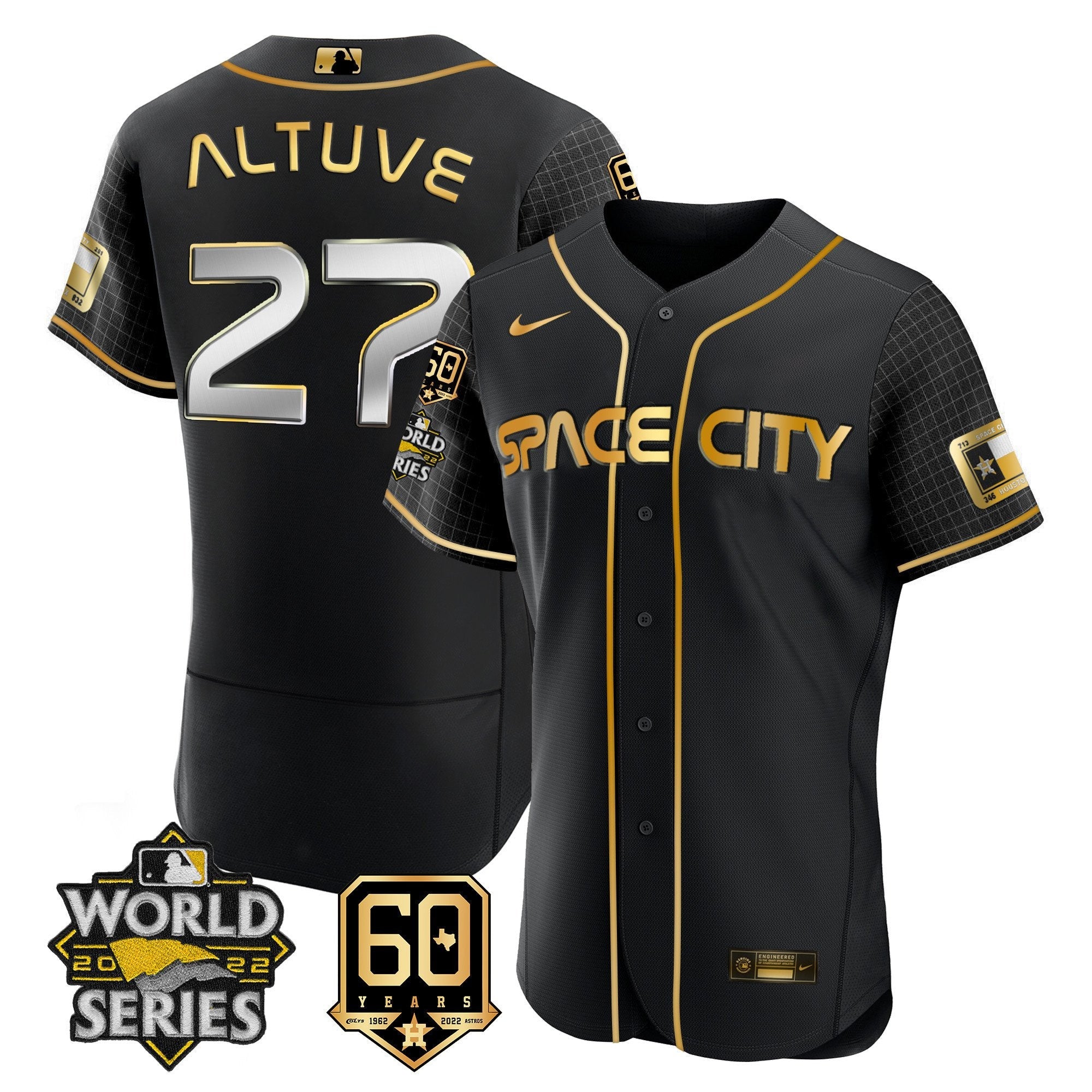 Men’s 2022 World Series & 60th Patch Jersey