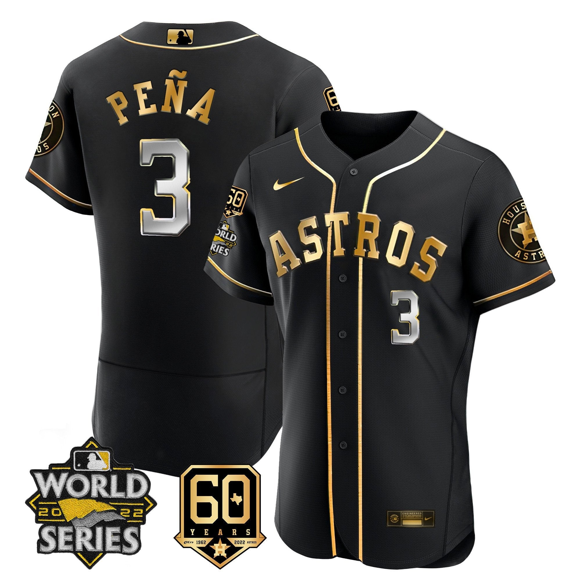 Men’s 2022 World Series & 60th Patch Jersey