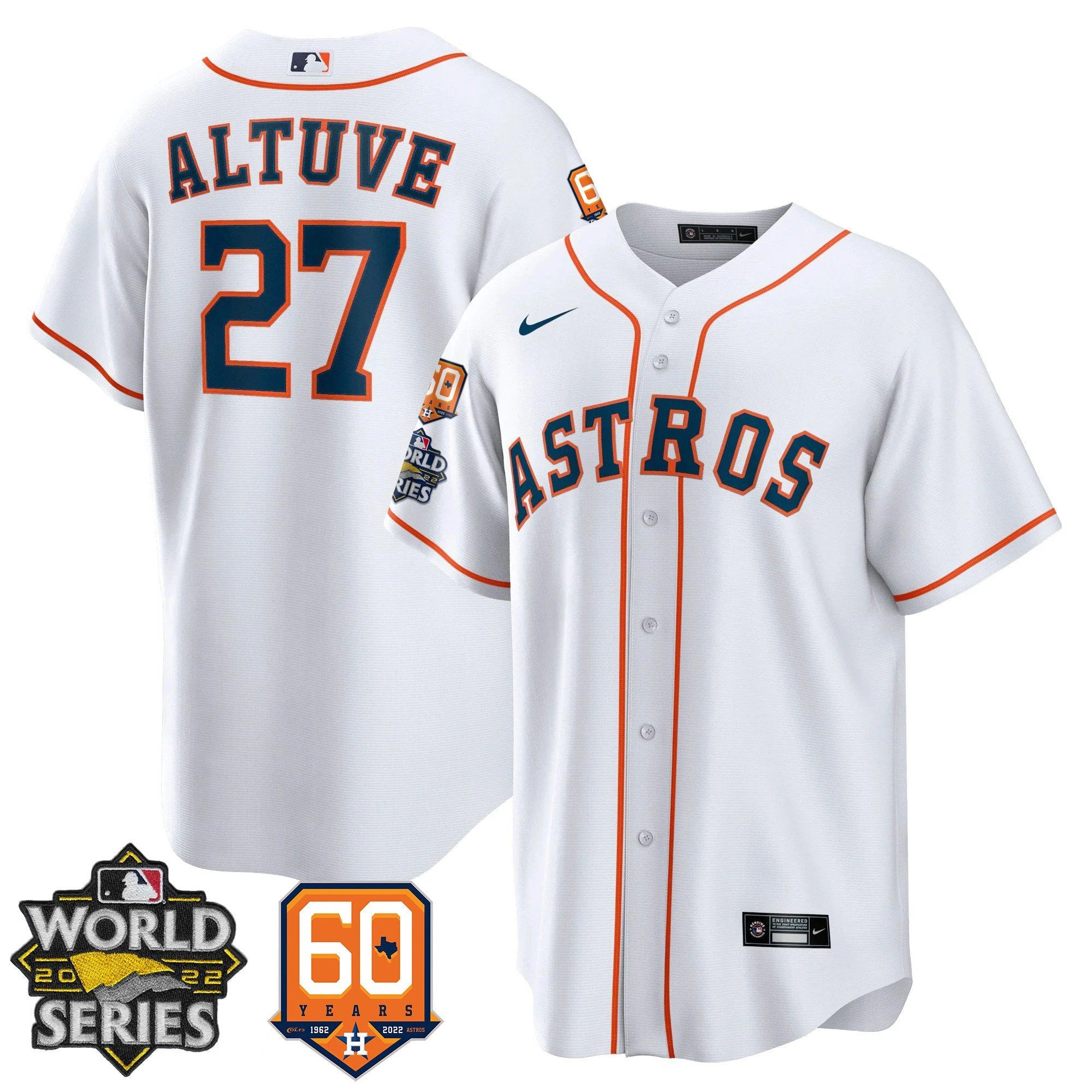 Men’s 2022 World Series & 60th Patch Jersey
