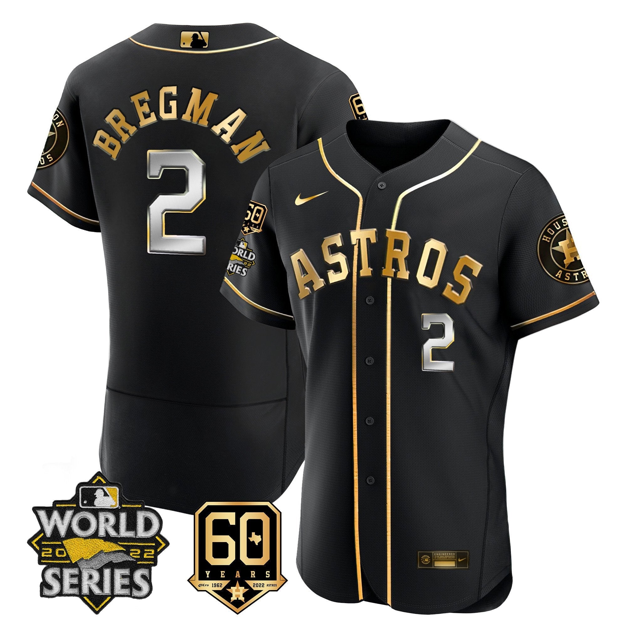 Men’s 2022 World Series & 60th Patch Jersey