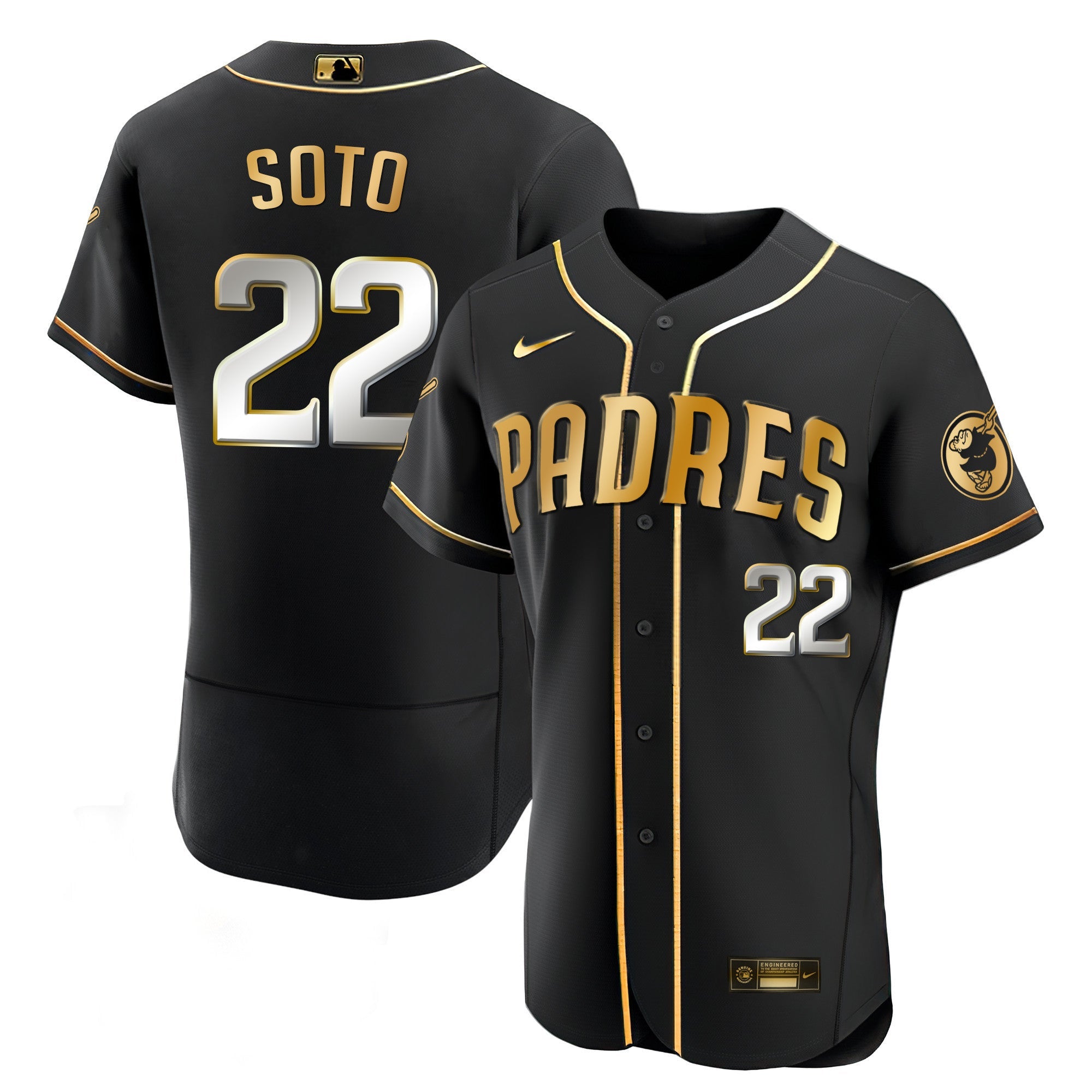 Men’s San Diego Black Limited Jersey