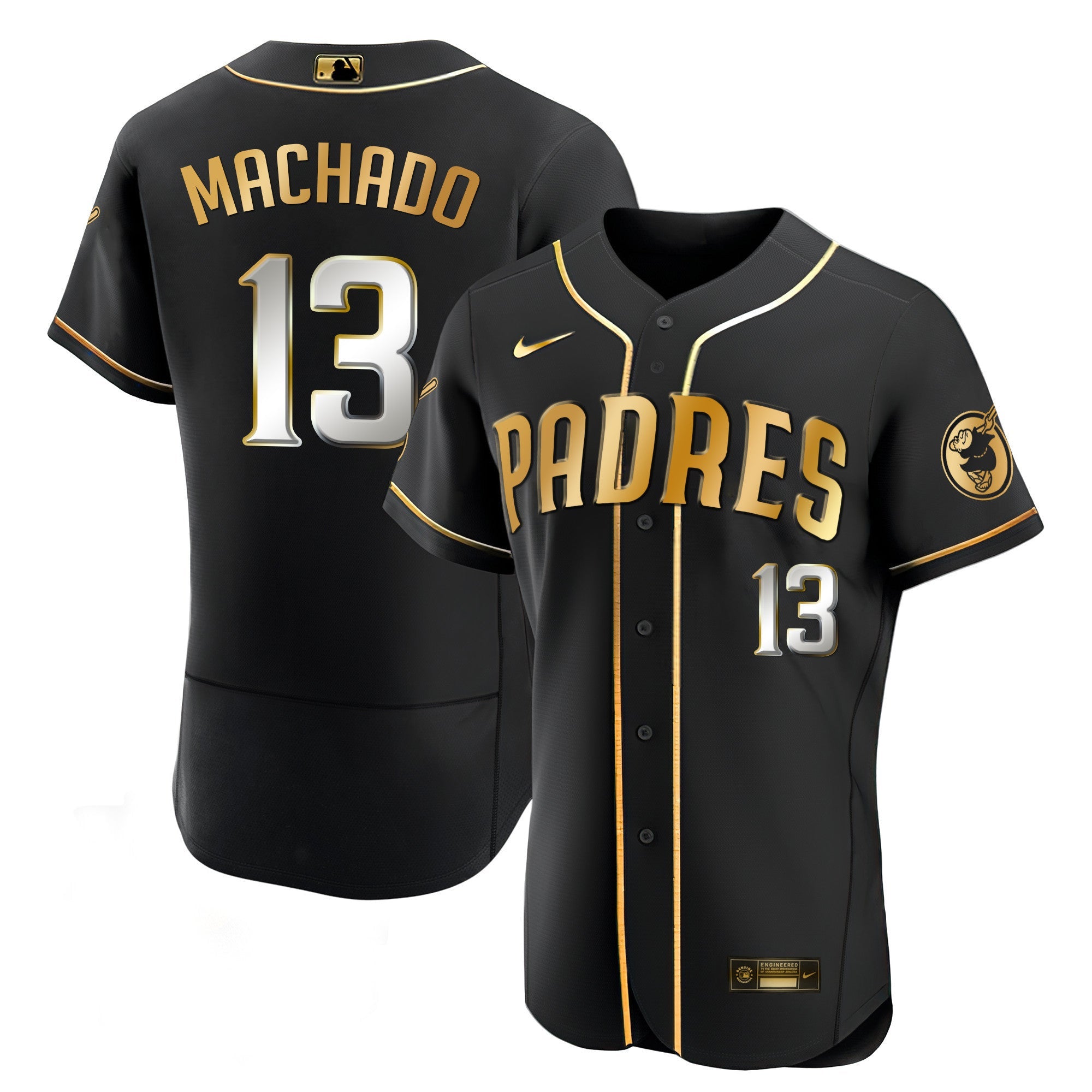 Men’s San Diego Black Limited Jersey