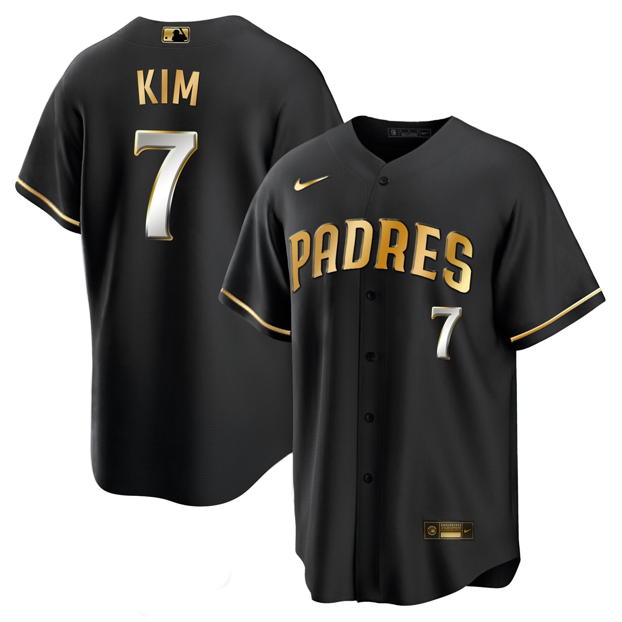 Men’s San Diego Black Limited Jersey