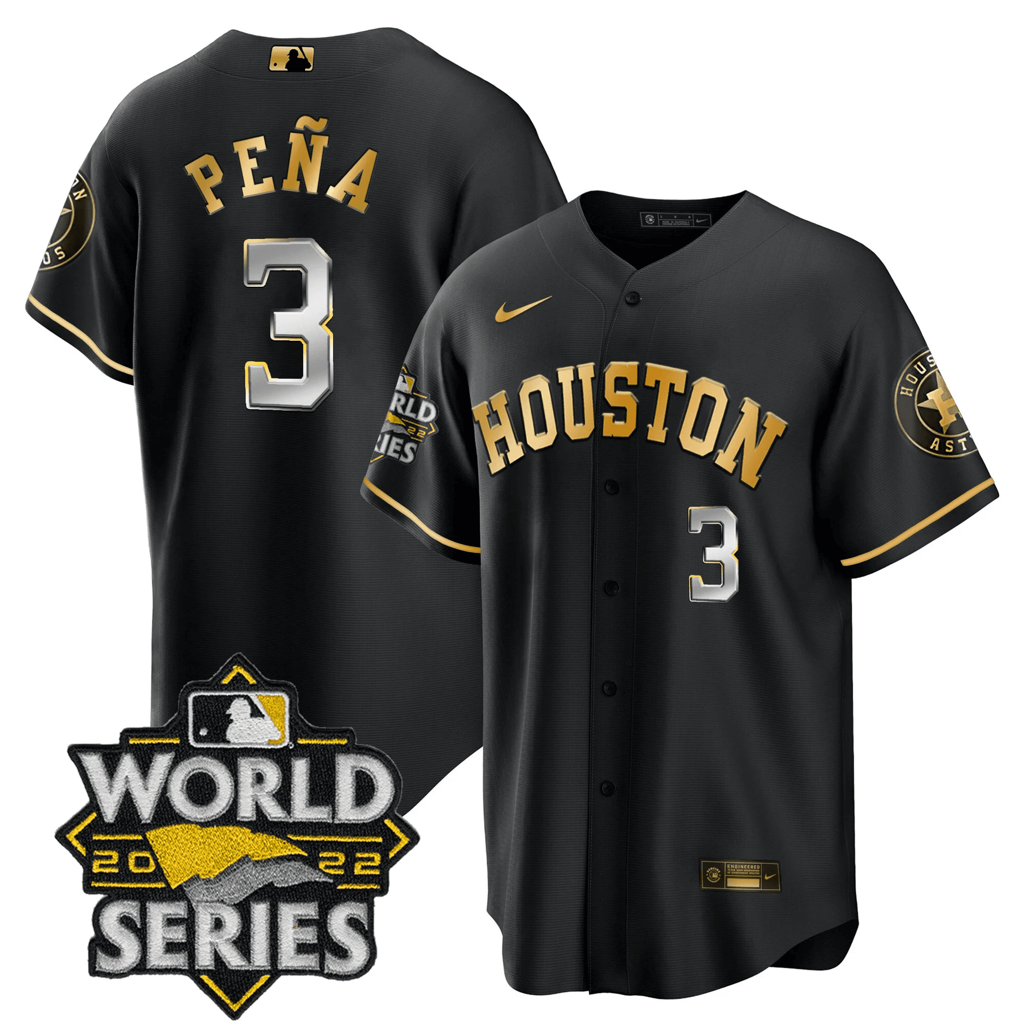 Men’s Houston World Series Limited Jersey